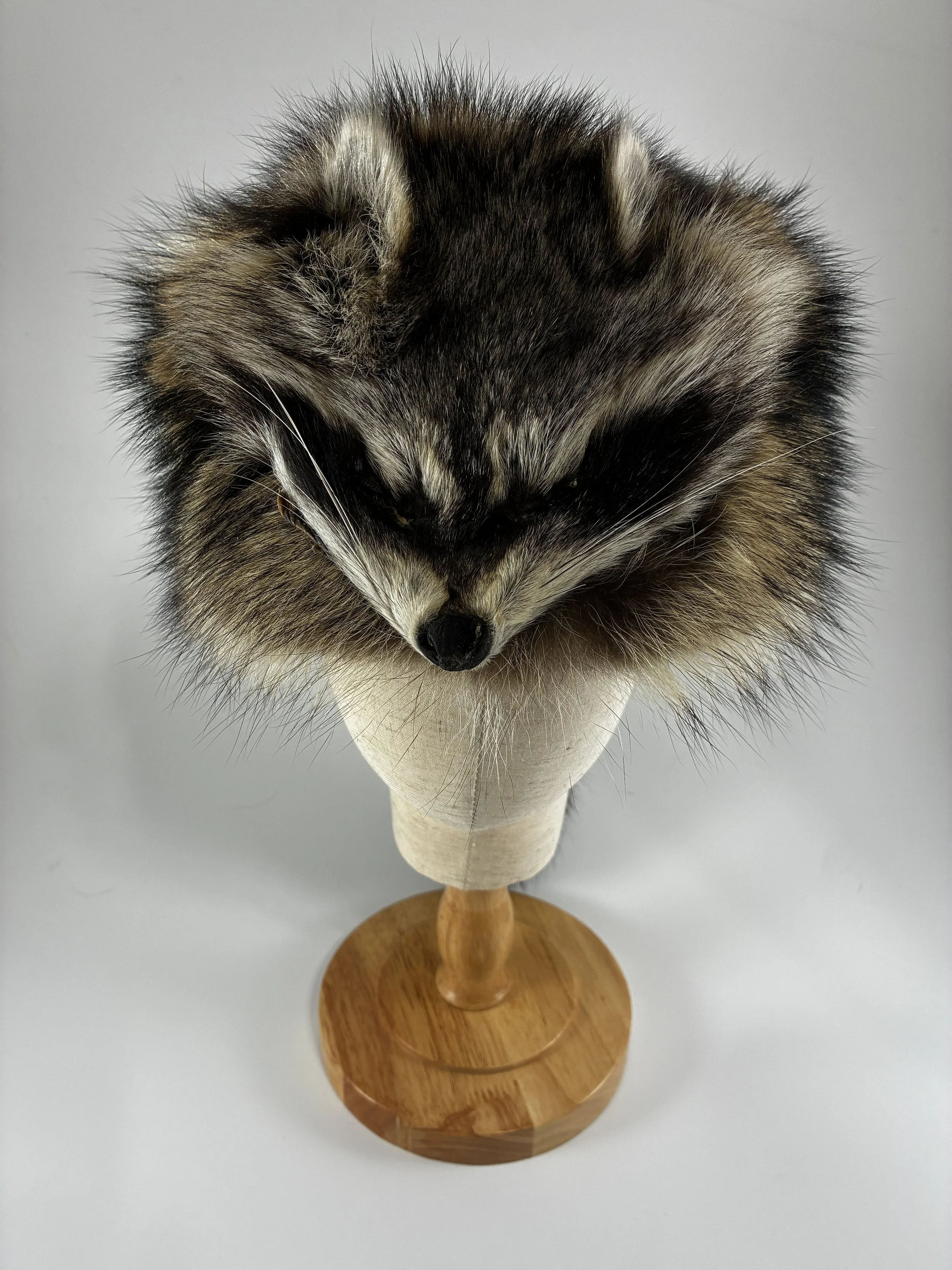Crockett Style Coonskin Cap
