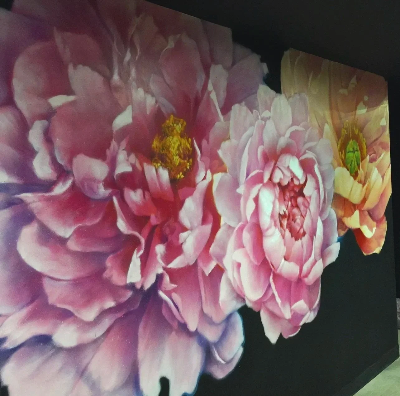 7' x 10' interior Mural for Lancer and Lace Salon - Seattle WA