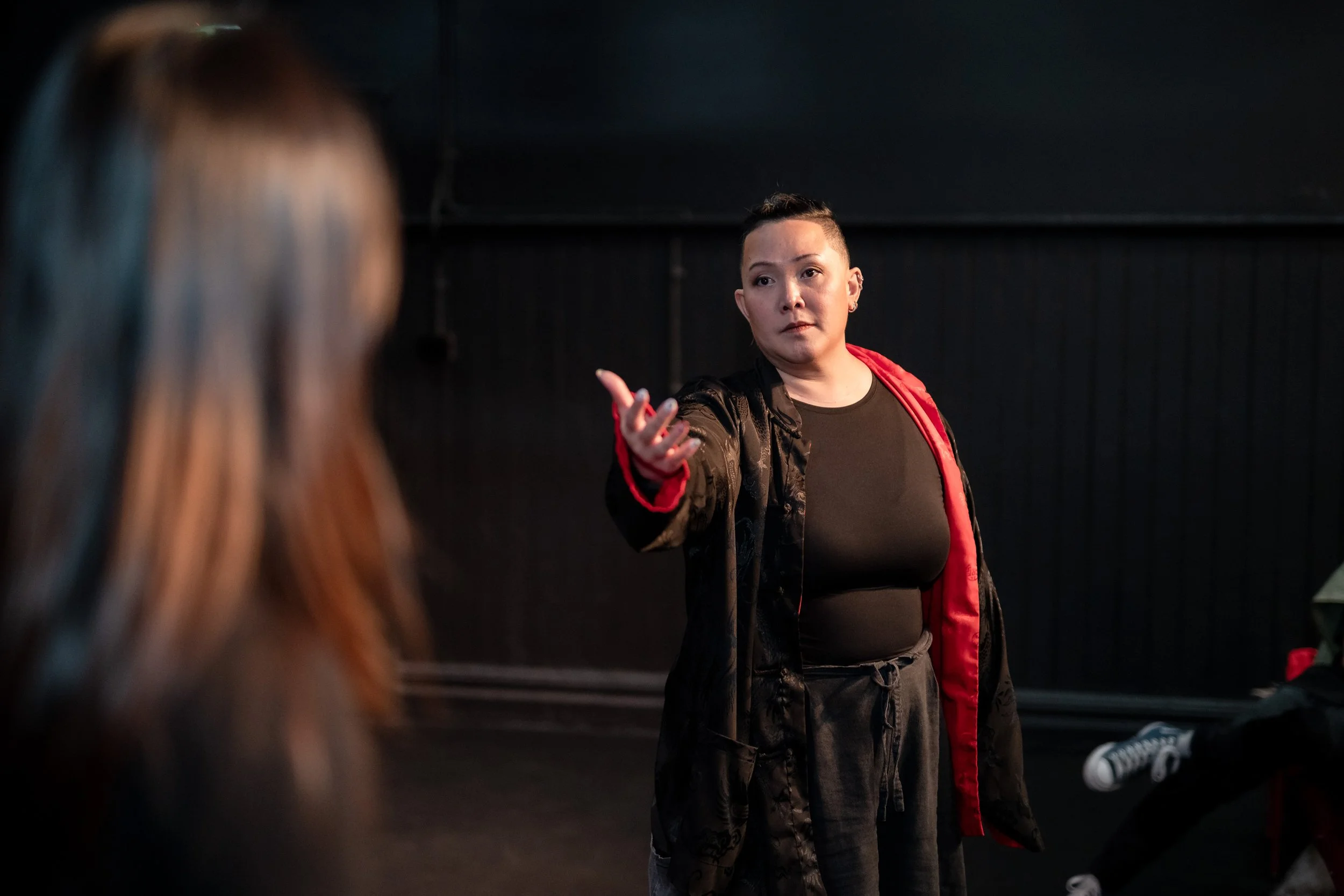 Zalina Lee as Chen Gong, Red Hare's Wish at the Blue Room Theatre, Perth WA