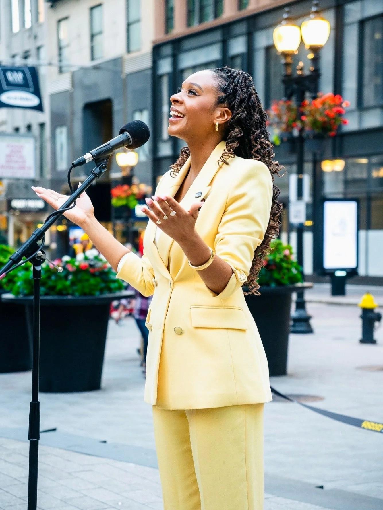✨ Happy 100 Years of Black History Month! ✨

I want to bring in this historic month acknowledging an accomplishment in my Black History. Last year, I performed spoken word poetry at a music festival for the first time ever! Clap for me 🤗

We Make No