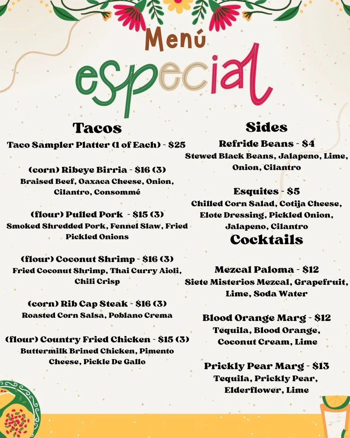 It&rsquo;s Taco Tuesday.
It&rsquo;s Cinco de Mayo.
We&rsquo;re not overthinking this.

🌮 tacos
🍹 tequila
🎶 impeccable vibes

Special menu. Sippable Cocktails.

See you Tuesday starting at 11am.

#FranklinStreet #TacoTuesday #CincodeMayo #StreetTac