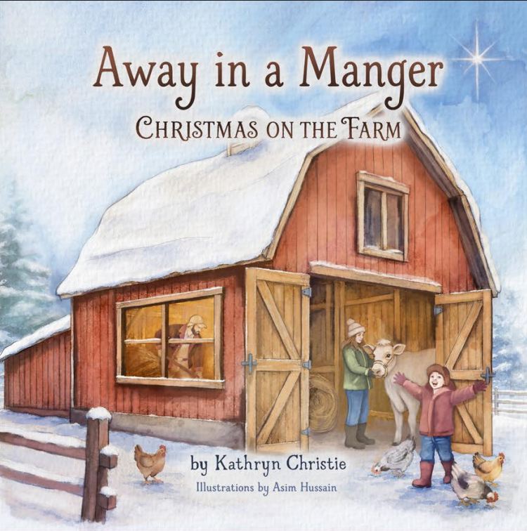 Away in A Manger Christmas on the Farm