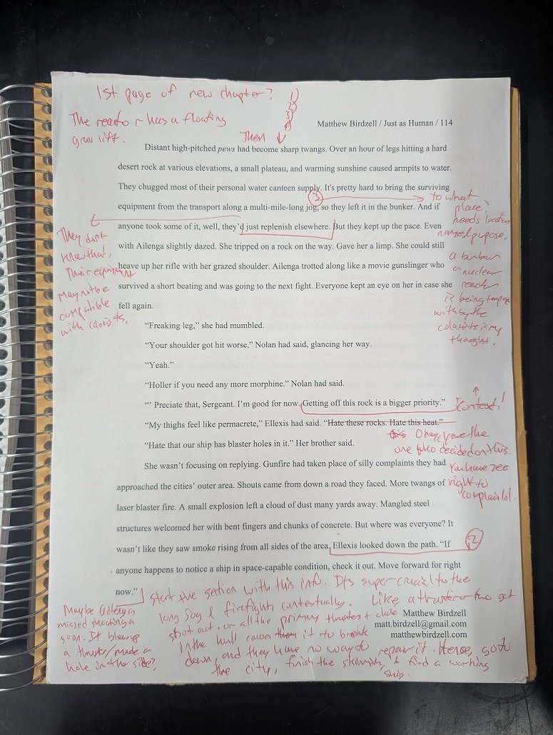 A Not-As-Brief Writing Update - November 2025