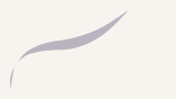 A light gray abstract curved shape on a white background.