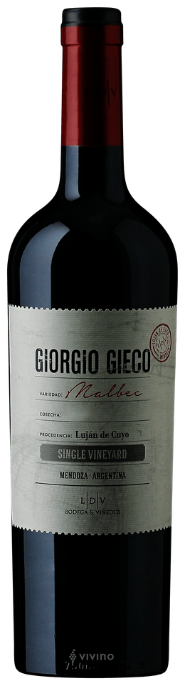 Giorgio Gieco Single Vineyard Malbec 2021