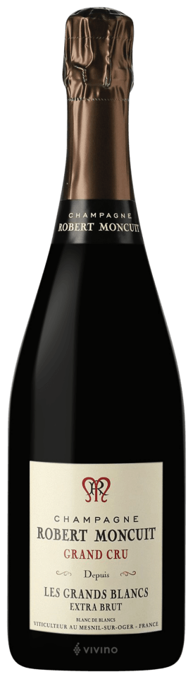 Robert Moncuit Les Grands Blancs Extra Brut Champagne Grand Cru 'Le Mesnil-sur-Oger' NV