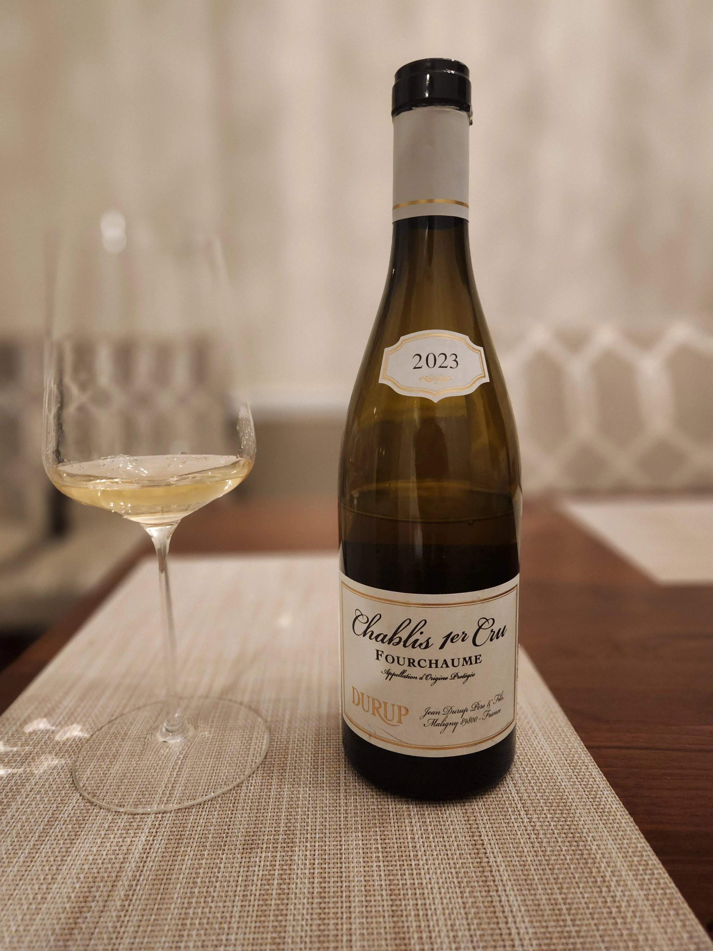 Jean Durup Chablis 1er Cru 'Fourchaume' 2023