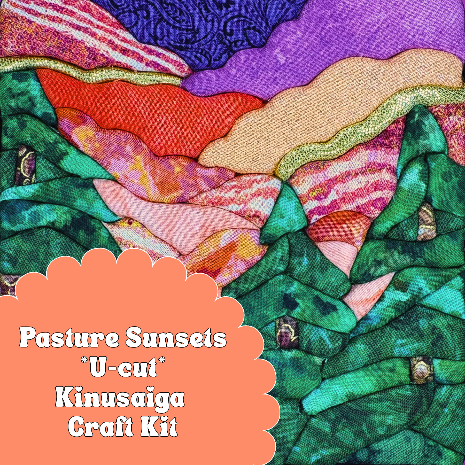U-Cut Kinusaiga Craft Kit - Pasture Sunsets