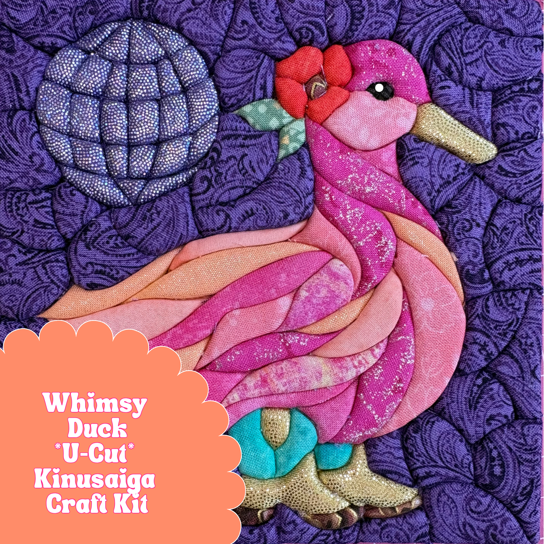 U-Cut Kinusaiga Craft Kit - Whimsy Duck