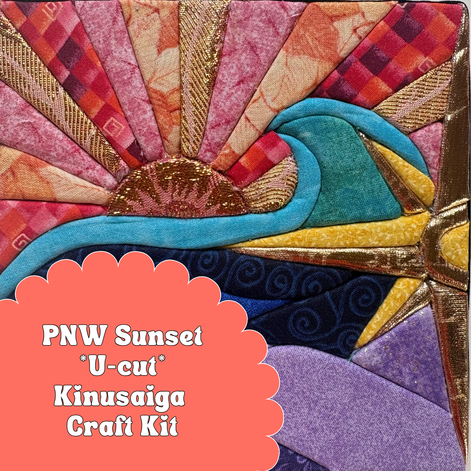 U-Cut Kinusaiga Craft Kit -PNW Sunset