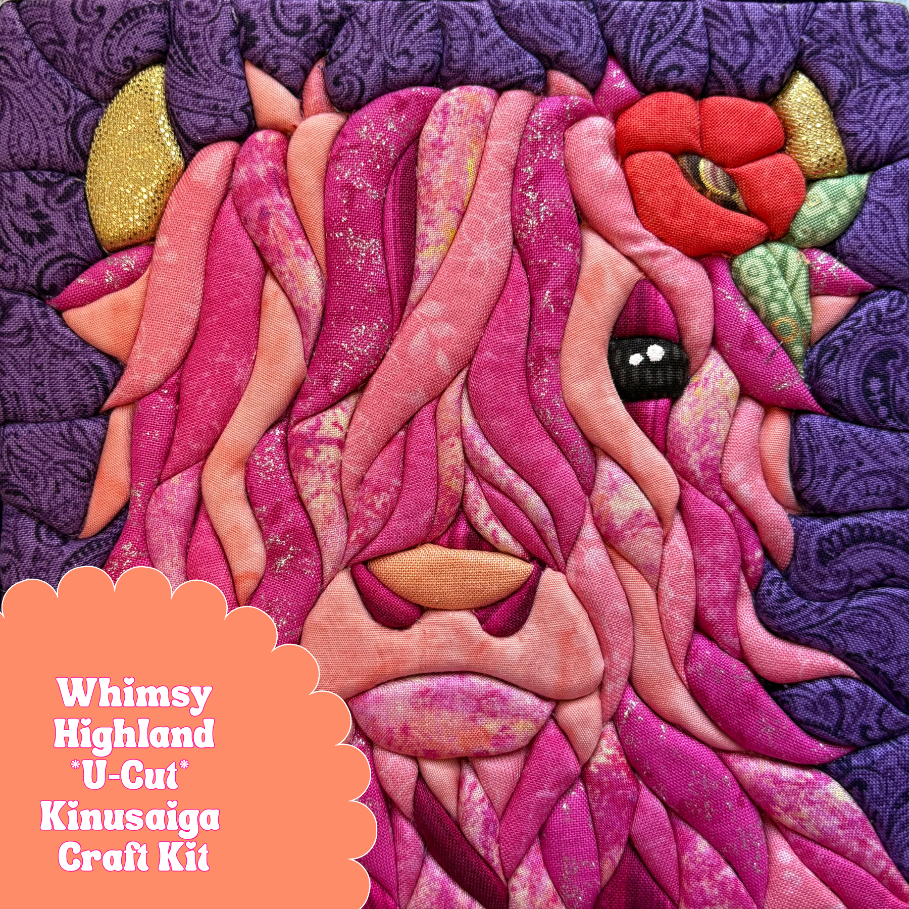 U-Cut Kinusaiga Craft Kit - Whimsy Highland