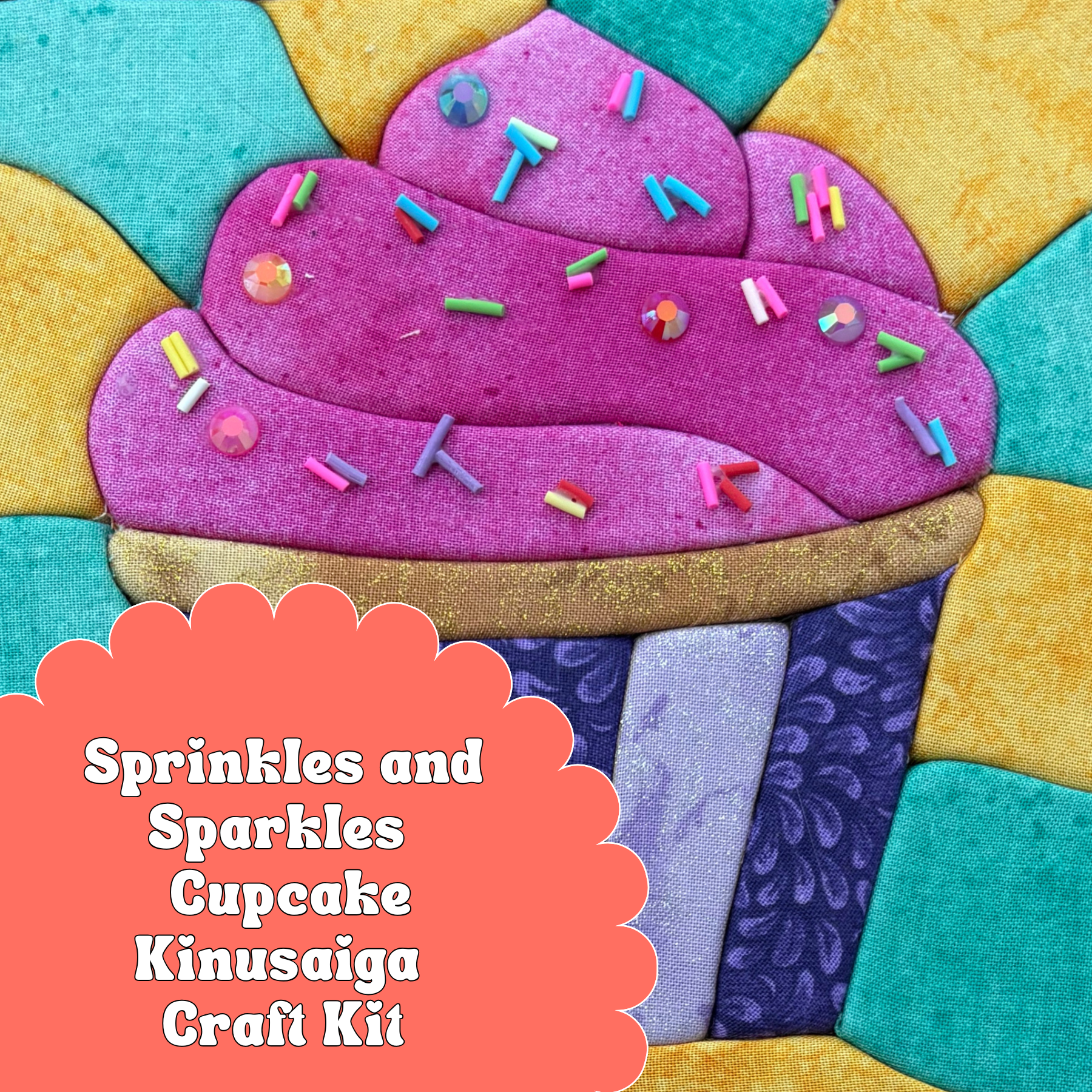 Sprinkles and Sparkles - cupcake Kinusaiga Craft Kit.png