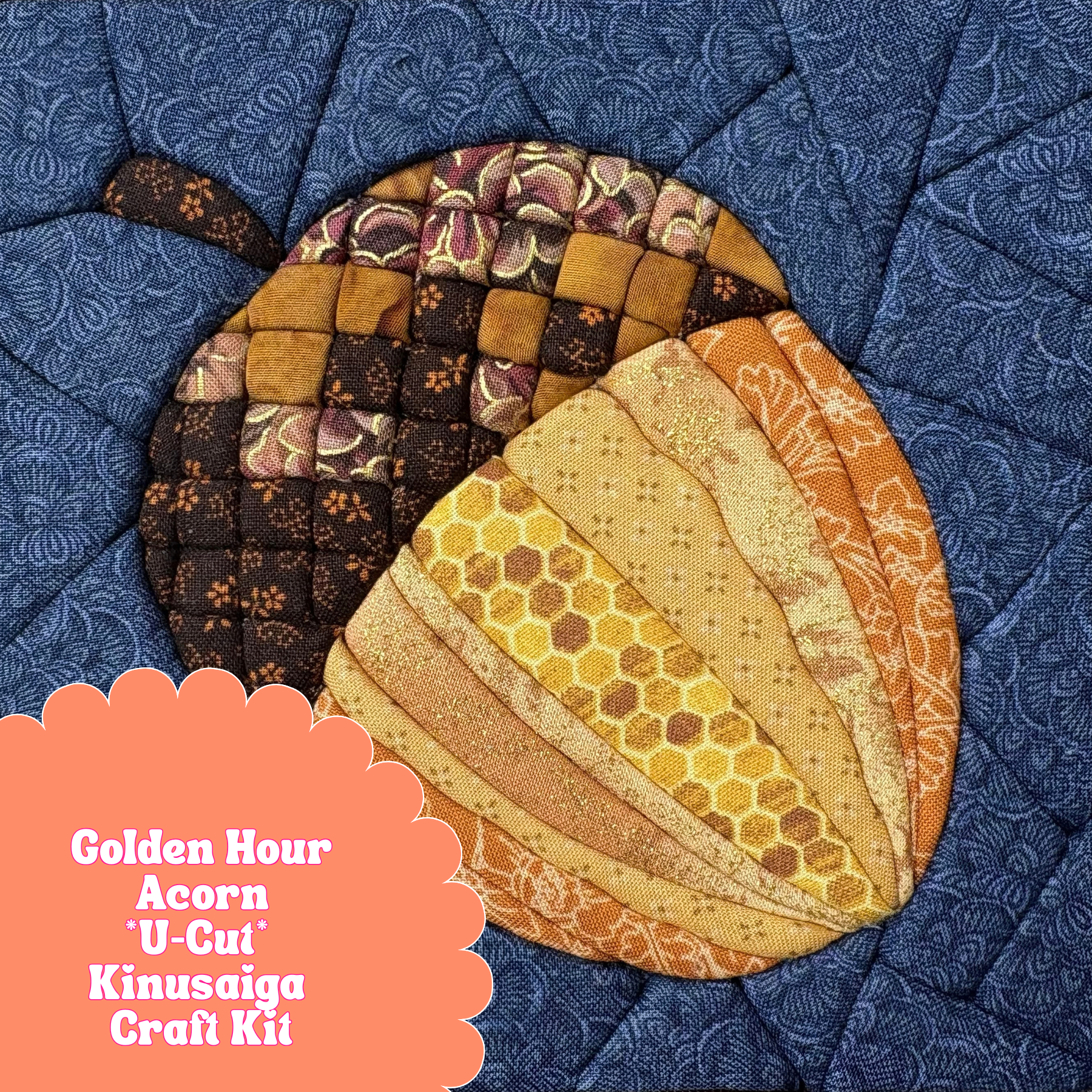U-Cut Kinusaiga Craft Kit - Golden Hour Acorn
