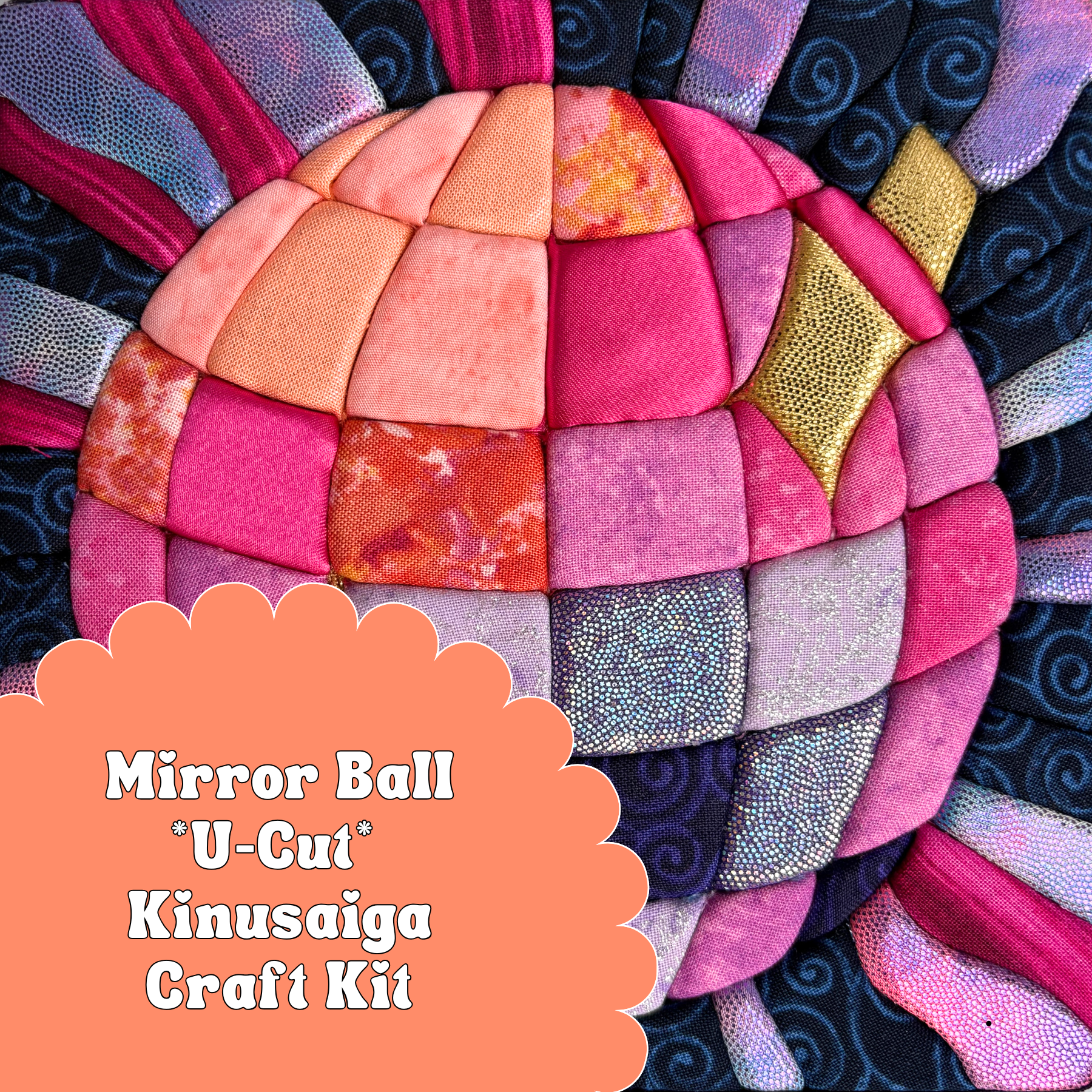 U-Cut Kinusaiga Craft Kit - Mirror Ball