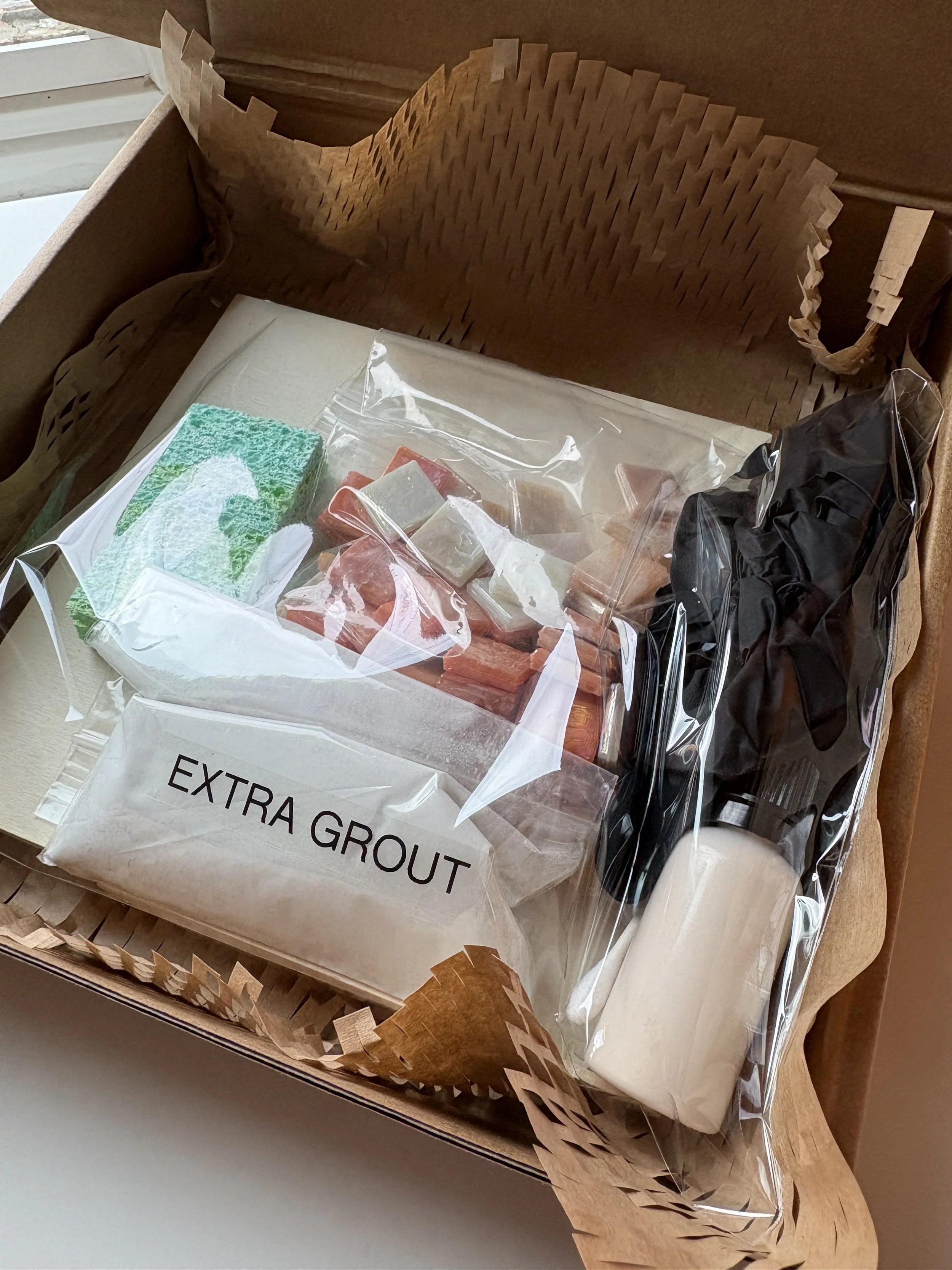 Make Your Own Mosaic Trivet DIY Craft Kit!