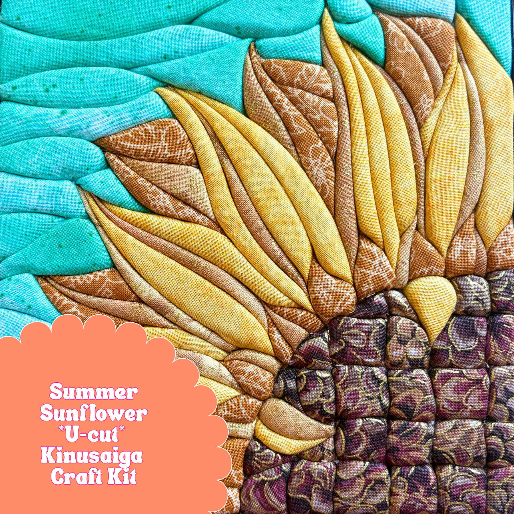 U-Cut Kinusaiga Craft Kit - Summer Sunflower