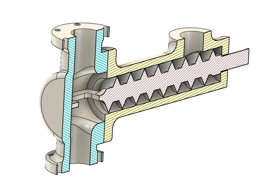 Prototype CAD for mixer