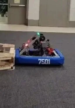 FRC competition robot team 7501