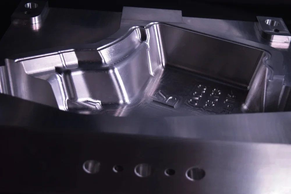 large pressure mold for casting automotive upholstery