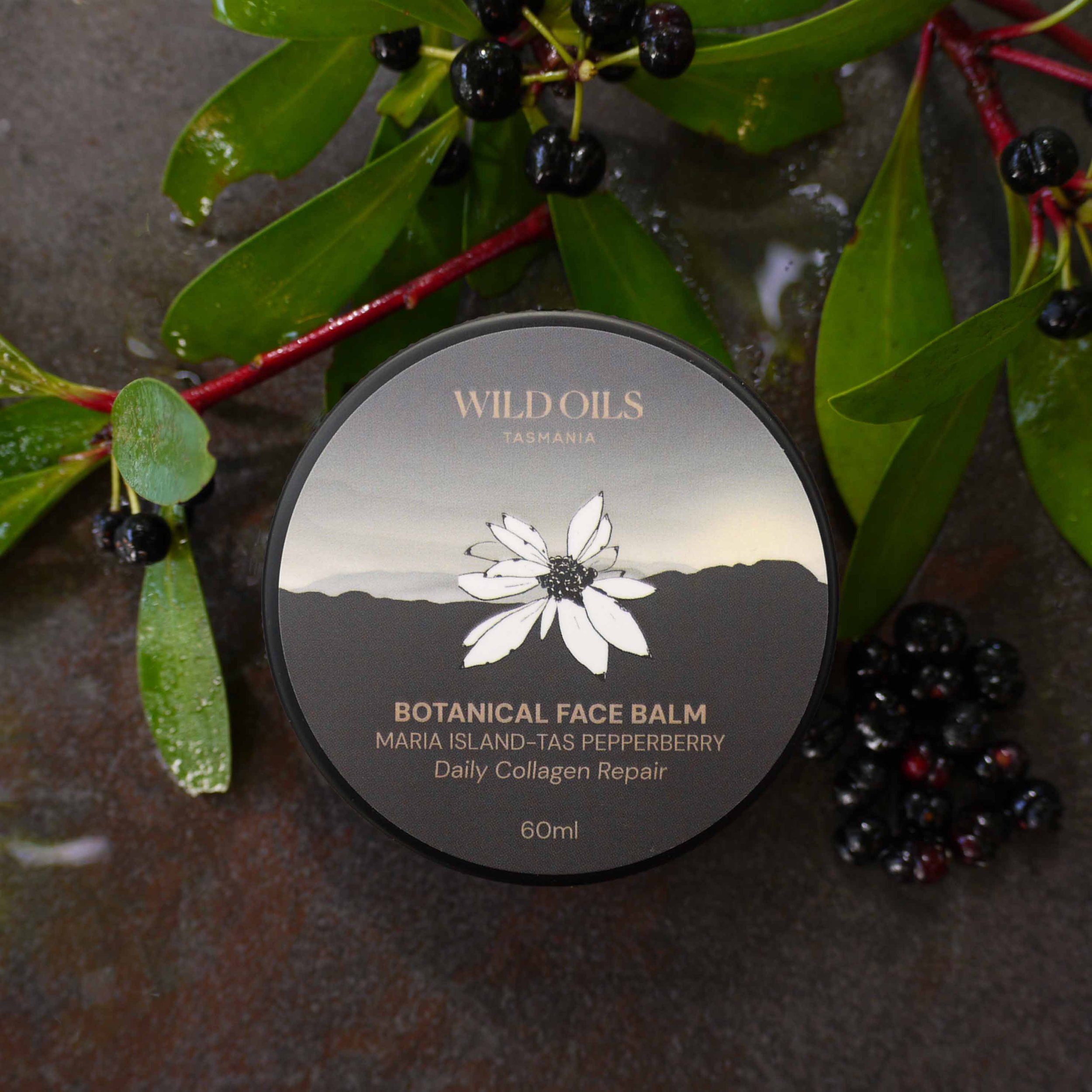 Botanical Face Balm - Maria Island-Pepperberry-Daily Collagen Repair
