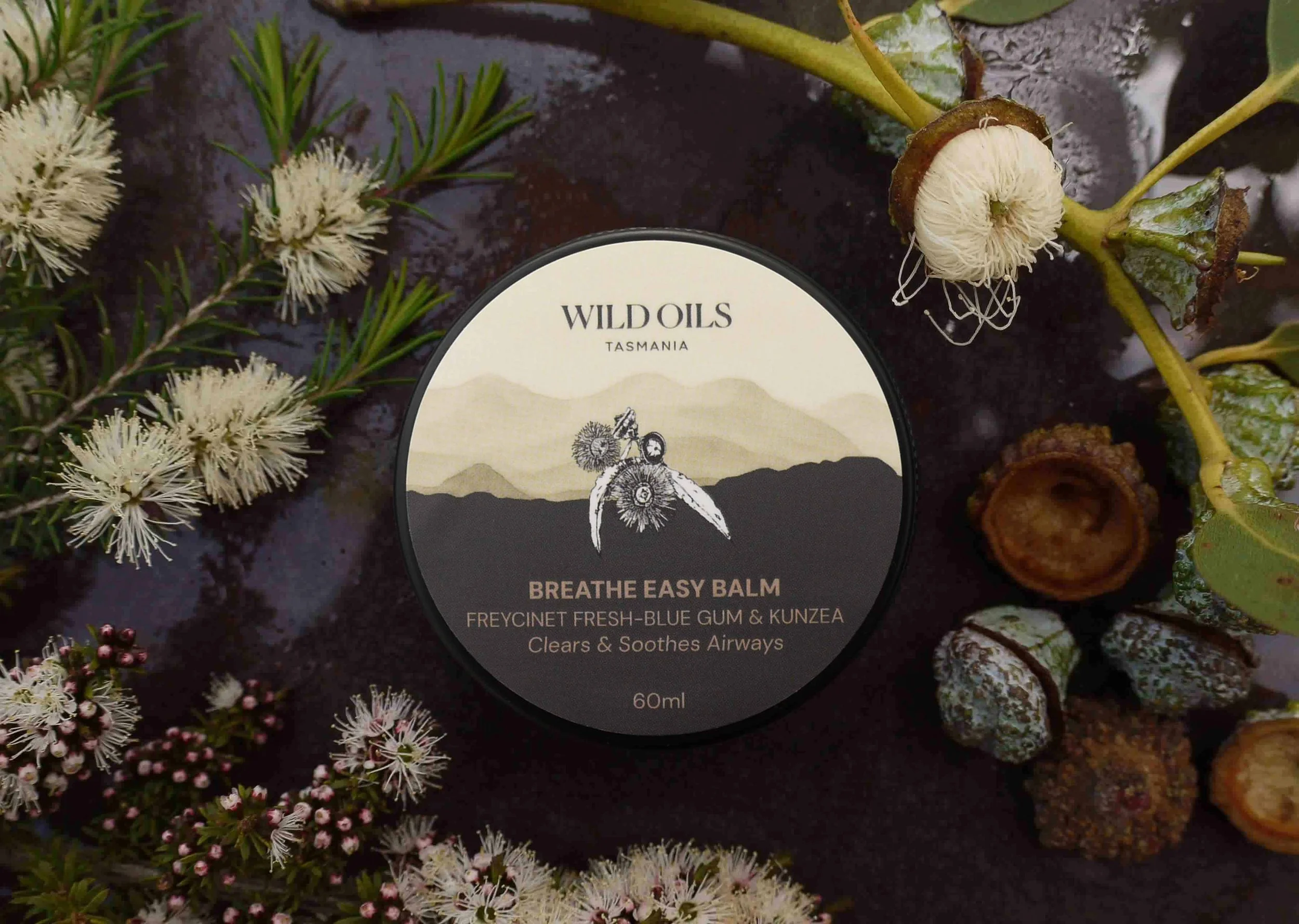 Breathe Easy Balm - Freycinet Fresh - Tasmanian Blue Gum & Kunzea