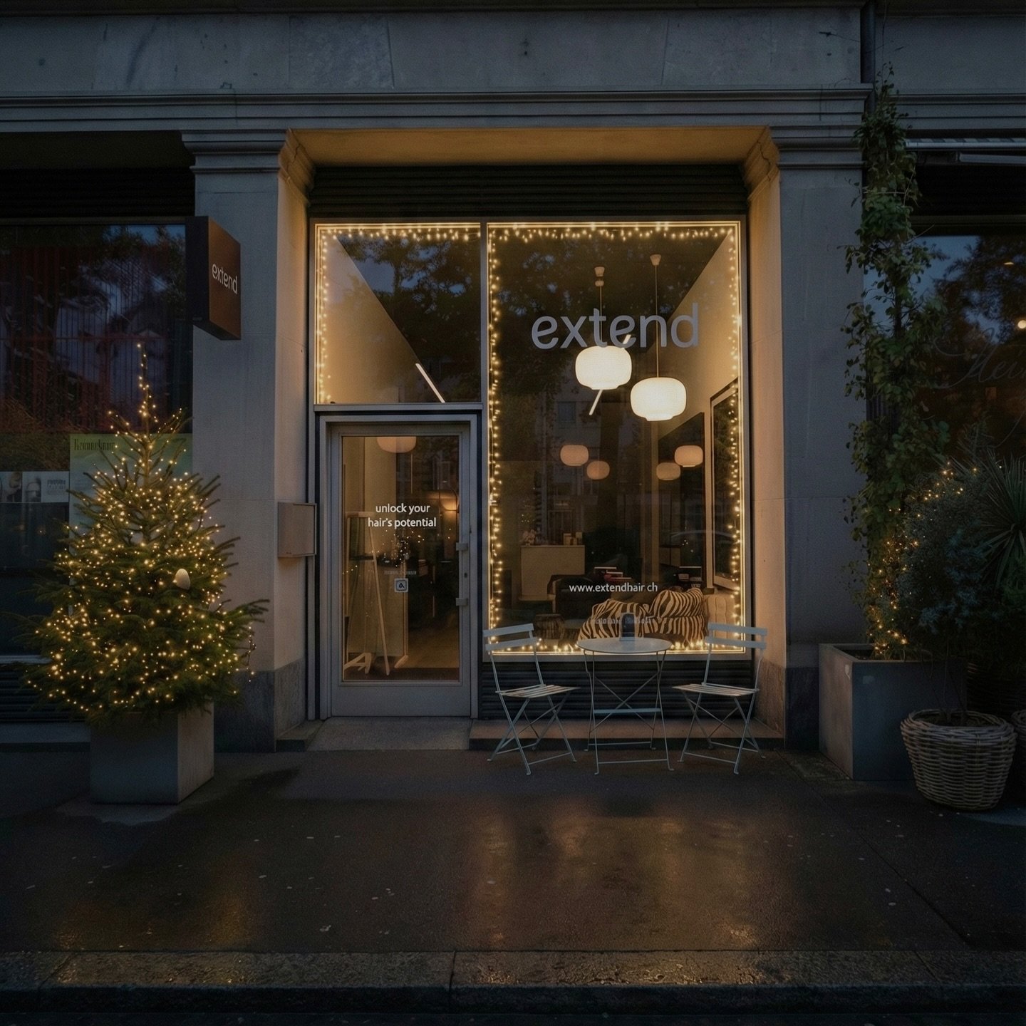 Step inside. Your hair will thank you ✨🎄