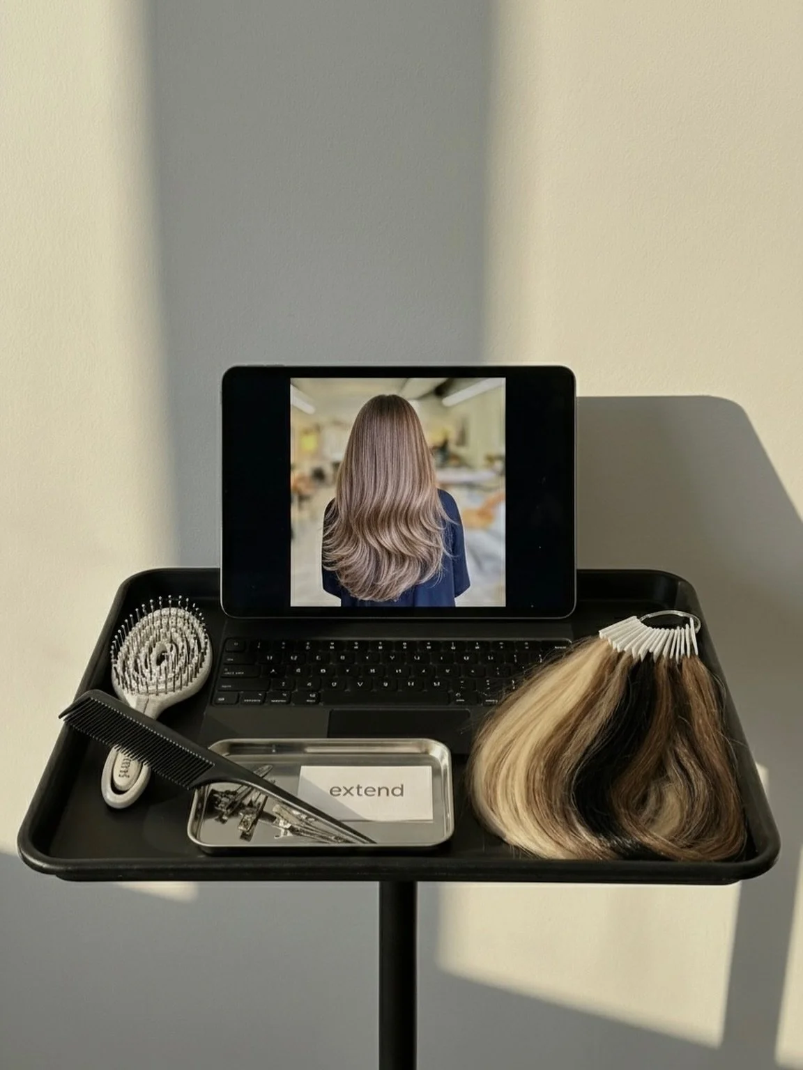 The secret to a seamless blend is in the preparation ✨ 

#extend #extendhair #extendzurich #hairextensions