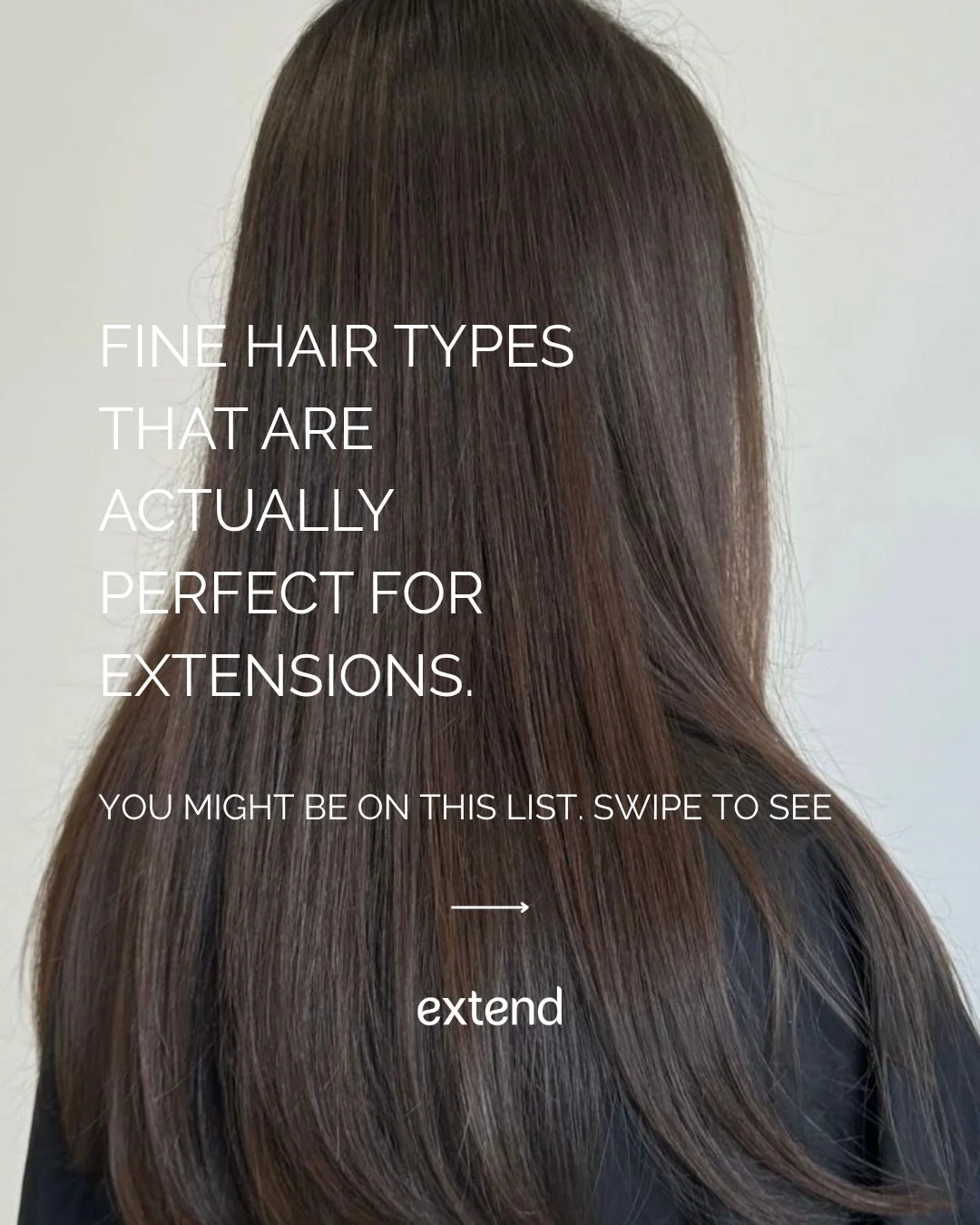 Fine hair and extensions? They&rsquo;re actually a perfect match. 🤍

Whether you&rsquo;ve always had fine hair, experienced postpartum shedding, hormonal thinning, or simply want more volume, the right extension method can make all the difference.

