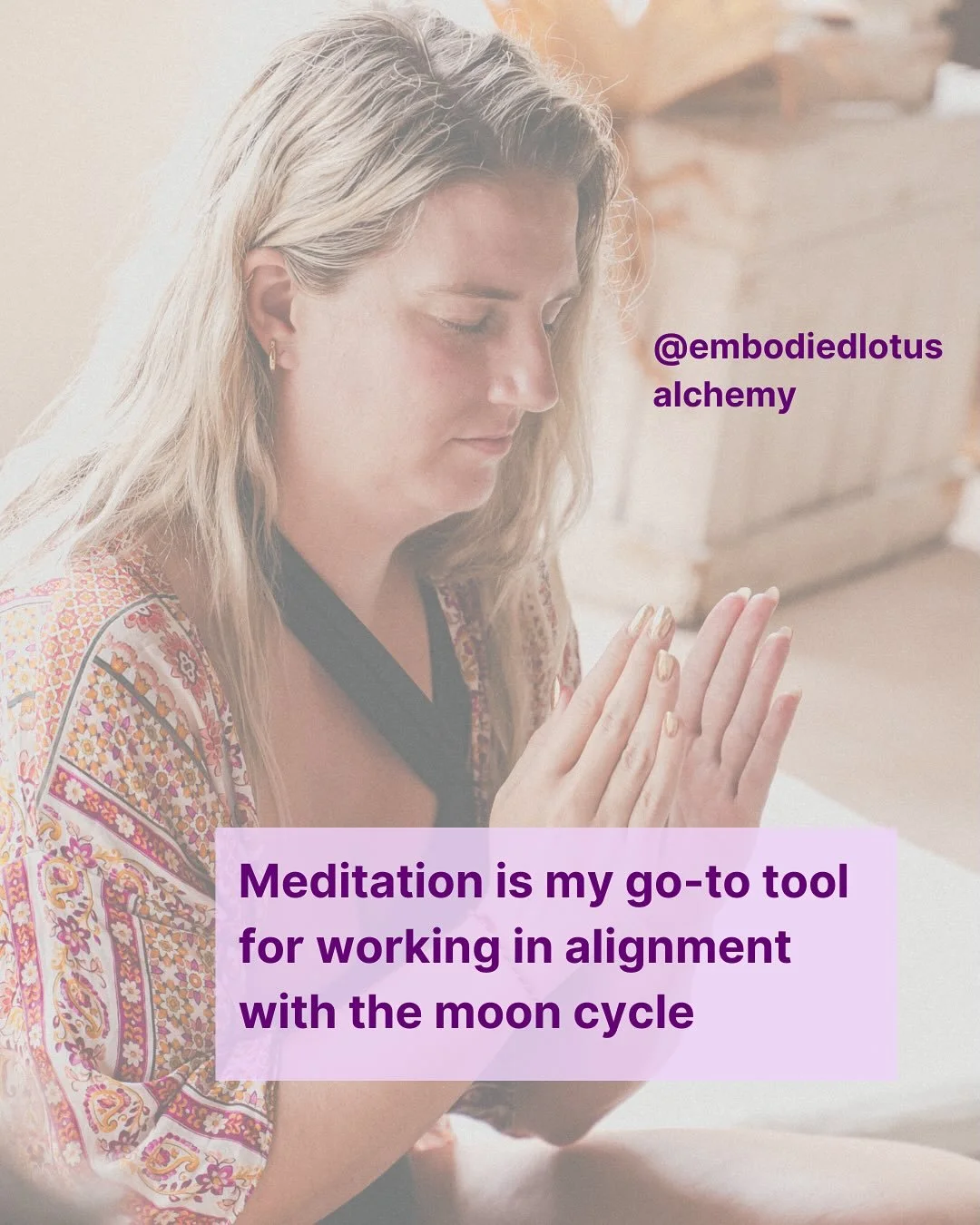 Meditation is one of my go to alignment and alchemy tools ✨🦋
 
I started it around 10 years ago as a tool to manage my anxiety and stress doing mindfulness exercises on Headspace
 
Oh, how my practices have grown and expanded since then 🚀
 
I no lo