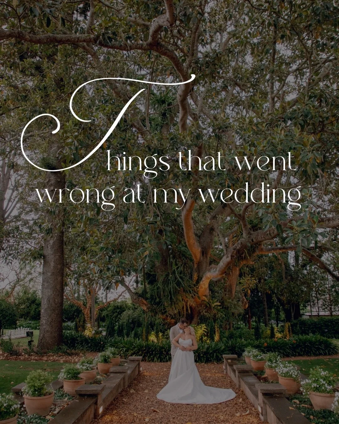 Celebrating another year of marriage to the love of my life, and I&rsquo;m sharing some of the moments from my own wedding day that didn&rsquo;t exactly go as planned. Life&rsquo;s unpredictable, but that&rsquo;s what makes it beautiful - and a good 