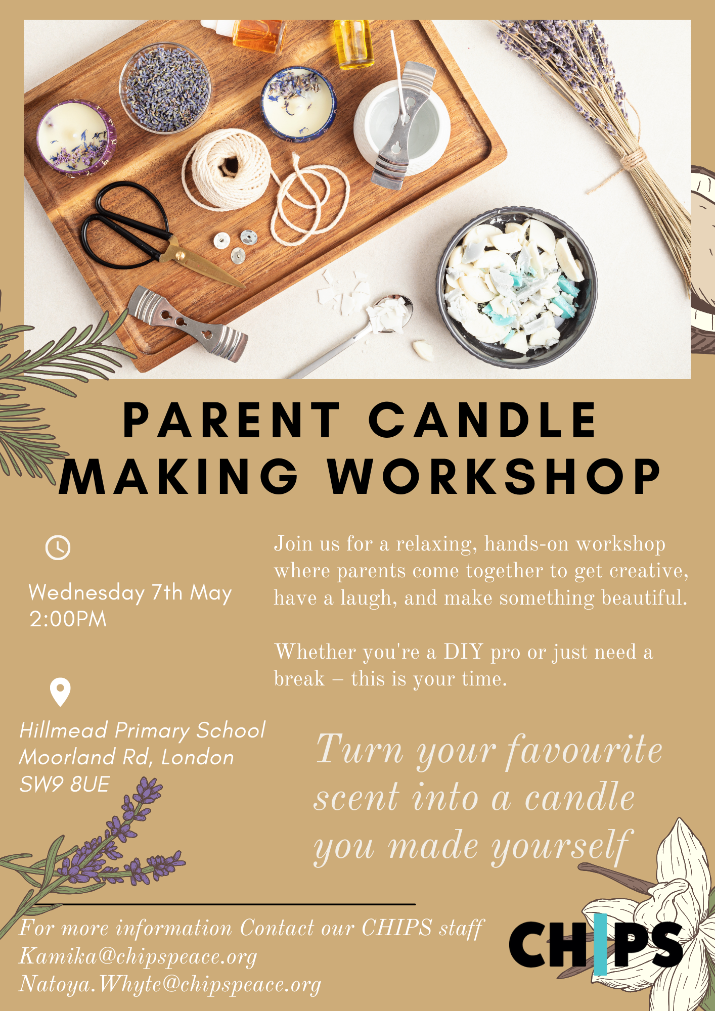 Parent Candle Making Workshop