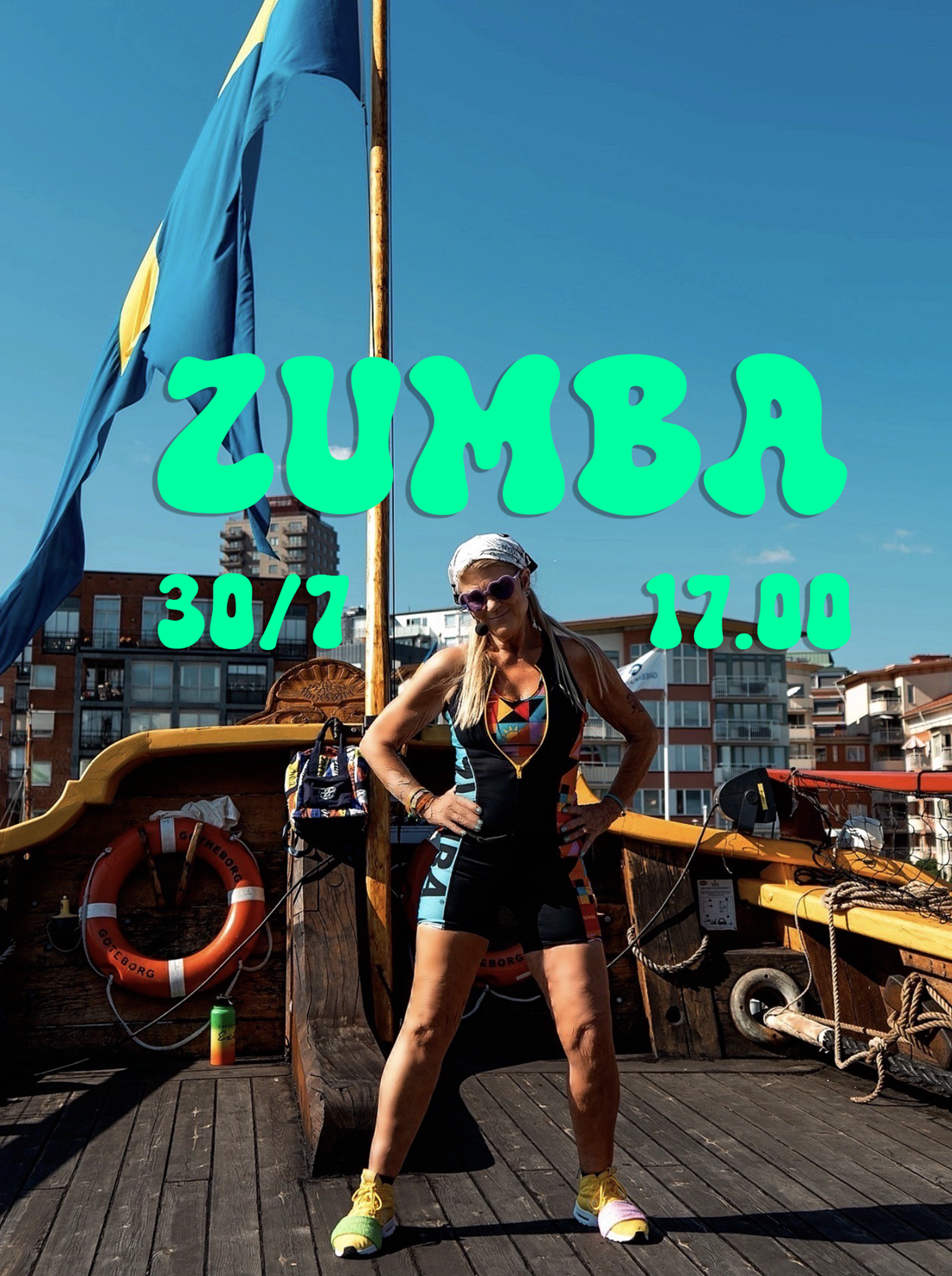 Zumba onboard the Ship
