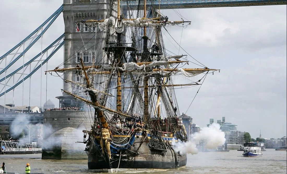 World’s largest ocean-going wooden sailing ship is arriving to London