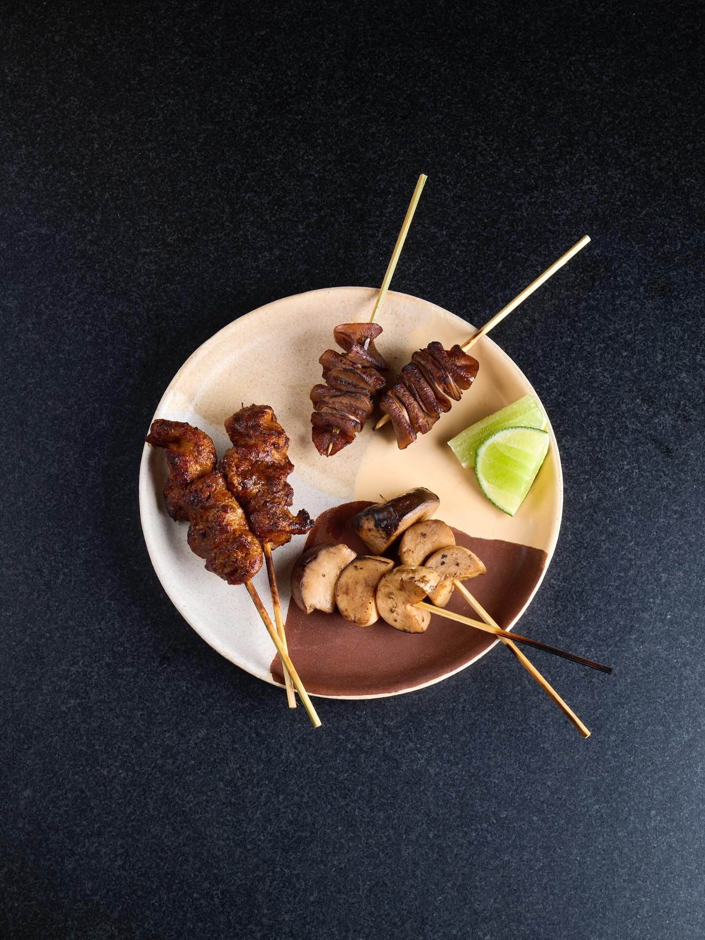Our Skewers - Al Pastor, Lengua, and Mushroom, are largely inspired by the street tacos of Mexico City. A welcome burst of flavour and saltiness to start off your meal this July 4th weekend. 🦅🇺🇸
