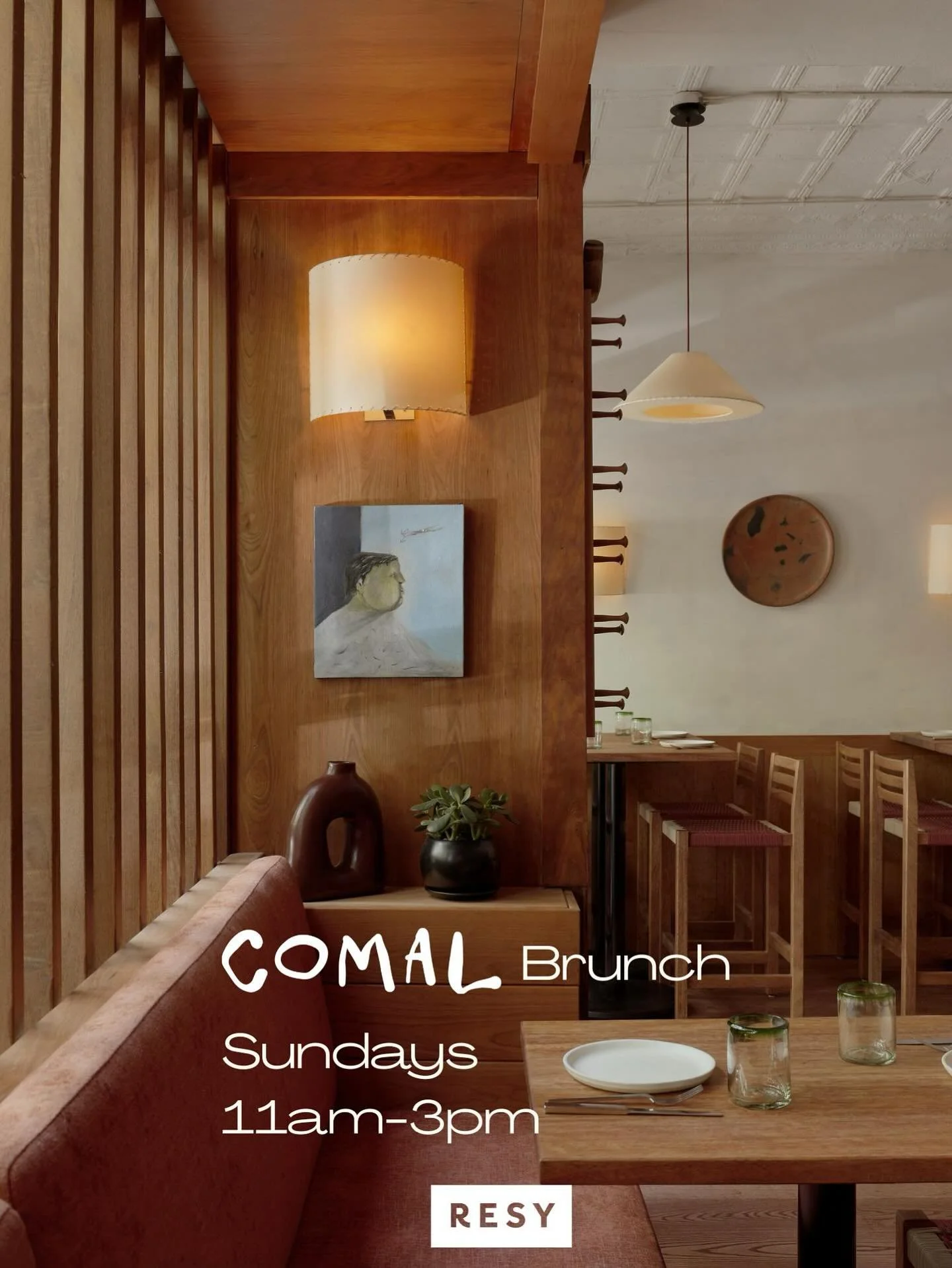 We&rsquo;re opening brunch at Comal through the fall starting this Sunday. Expect Tres Leches fluffy pancakes, &ldquo;Full Mexican Breakfast&rdquo;, Mimosas and more! Book through resy