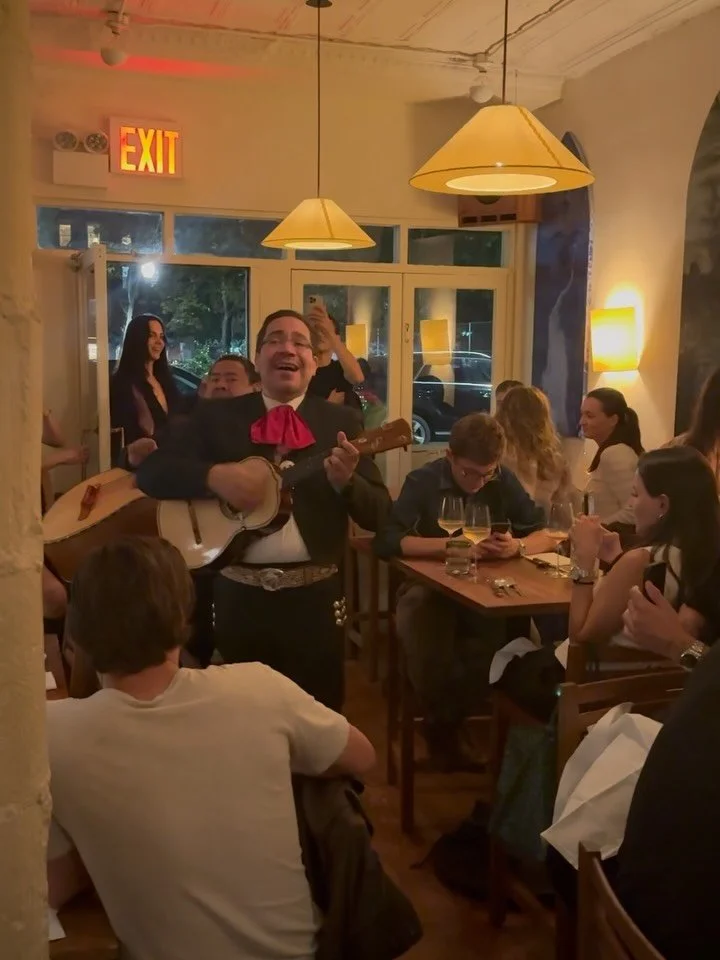 September&rsquo;s been a whirlwind at Comal - new art on the walls, Lucho stopping by, and now - Sunday Brunch.
We keep bar seats open just for walk-ins, so if Resy looks full, give us a ring or swing by, we might just put a table in the kitchen for 