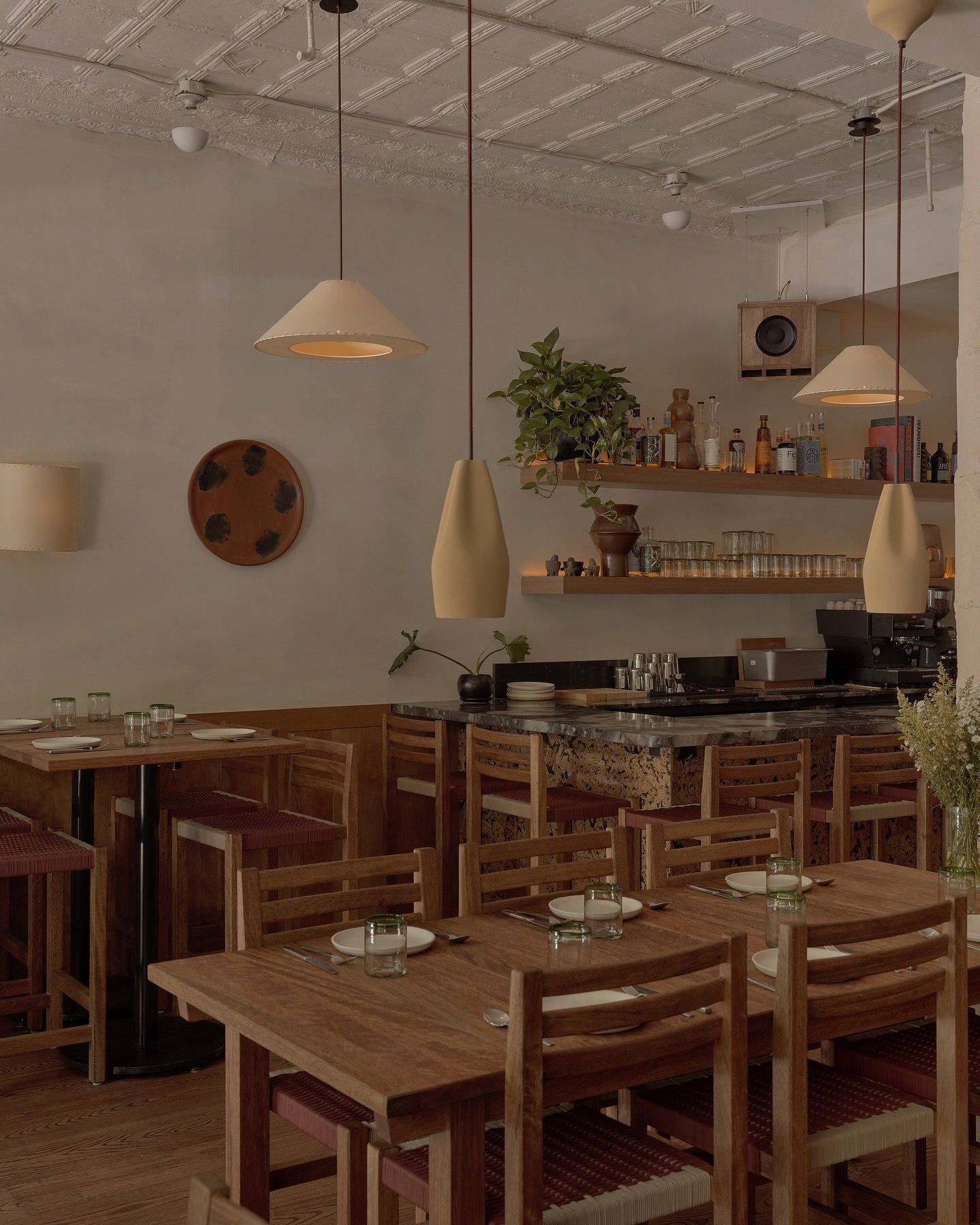 Our bar seats are always free for Walk-Ins on a first come, first serve basis. 
The chairs, by @_lametropolitana are super comfortable, and the keen eyed foodie will notice that they are based on the same design as the chairs at Contramar in Mexico C