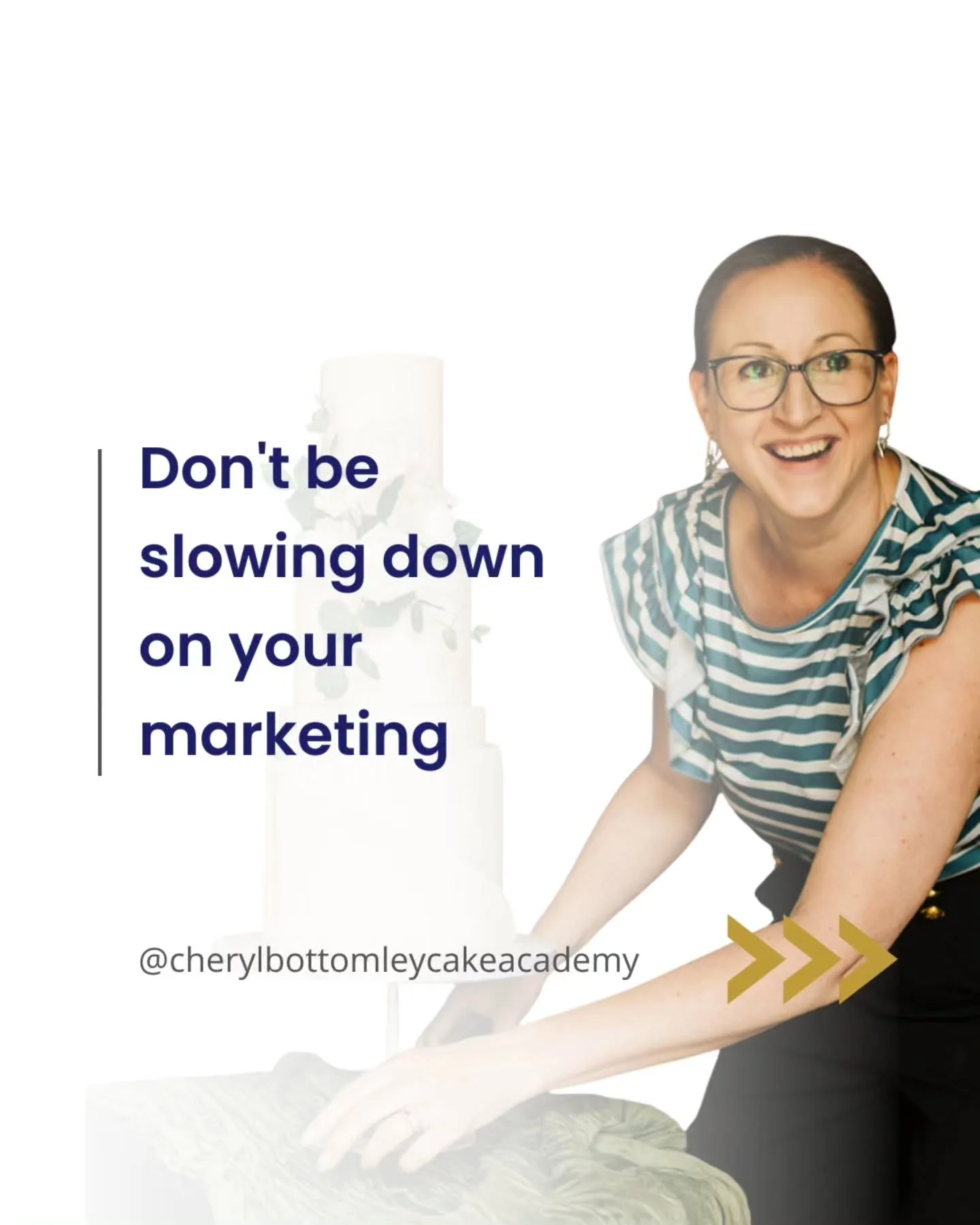 Don't be slowing down on marketing your cake business this month. 

Engagement season is nearly here which means lots of brand new couples will be getting in touch. 

If you have a busy month which lots of us do preparing for Christmas make sure you 