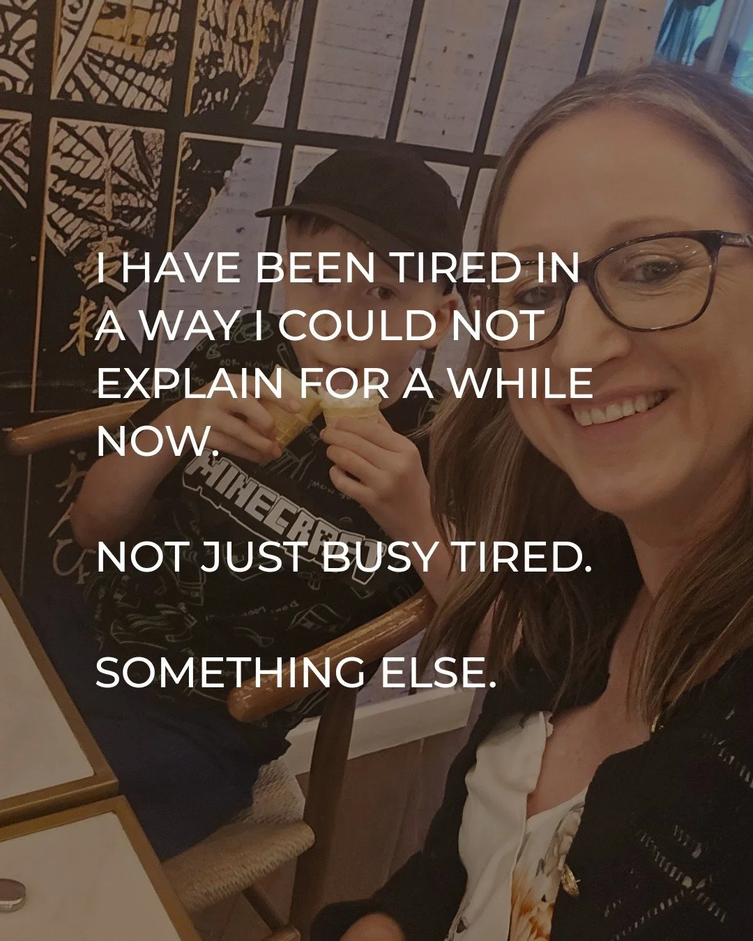 I kept thinking I just needed a good night's sleep. It was not that simple.

Not the kind of tired that a good night's sleep fixes. Not the kind that comes from a busy week and clears by Sunday. The kind where you find yourself wanting to sleep all d