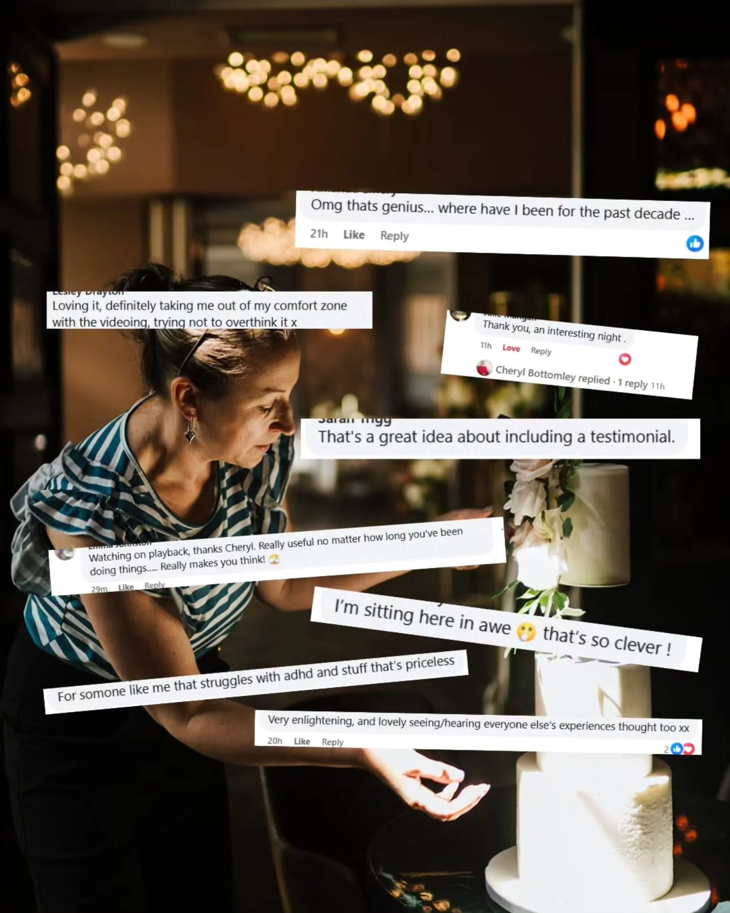 This is what happened inside last year&rsquo;s challenge&hellip; 💛

Lightbulb moments, practical ideas and cake makers finally doing the things they&rsquo;d been overthinking for far too long.

This year is going to be amazing and cant wait to help 
