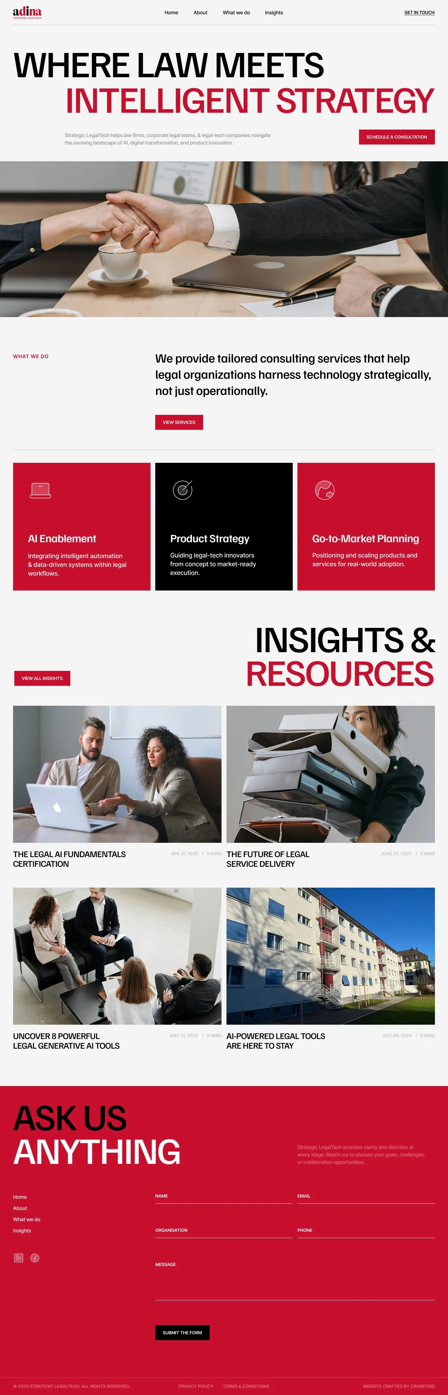 Strategic LegalTech