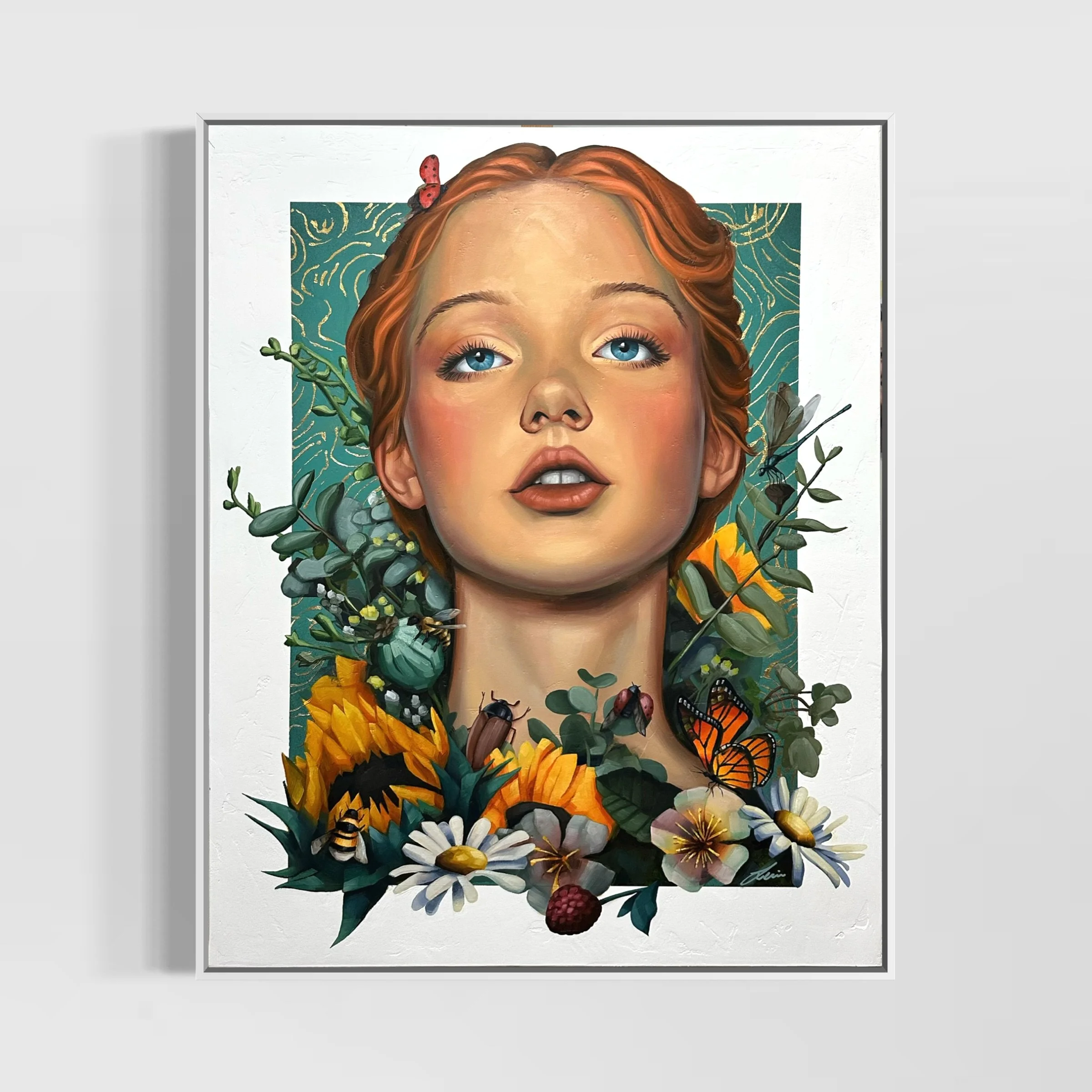 Ich hab mich jetzt f&uuml;r den Titel &bdquo;spring&ldquo; entschieden! Das bedeutet: ich muss noch 3 weitere Leinw&auml;nde dieser Art malen&hellip; Sommer, Herbst und Winter. Eigentlich eine sch&ouml;ne Serie denke ich 😌

&bdquo;spring&ldquo; 80x1