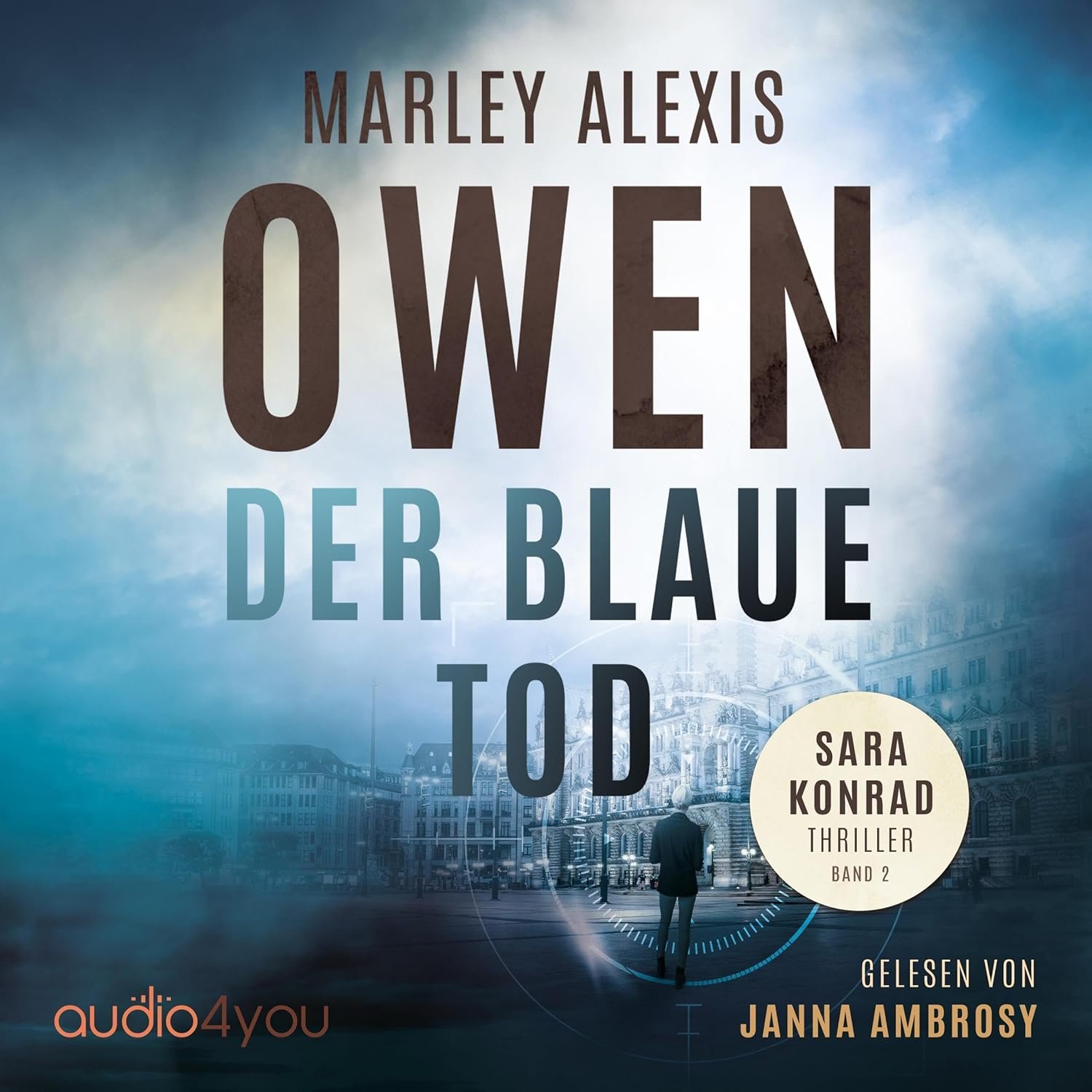 Hörbuchcover von Der blaue Tod – gesprochen von Janna Ambrosy, Thriller-Hörbuch von Marley Alexis Owen erschienen bei Audio4You