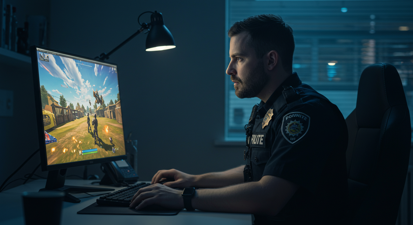 Politiet er på Twitch