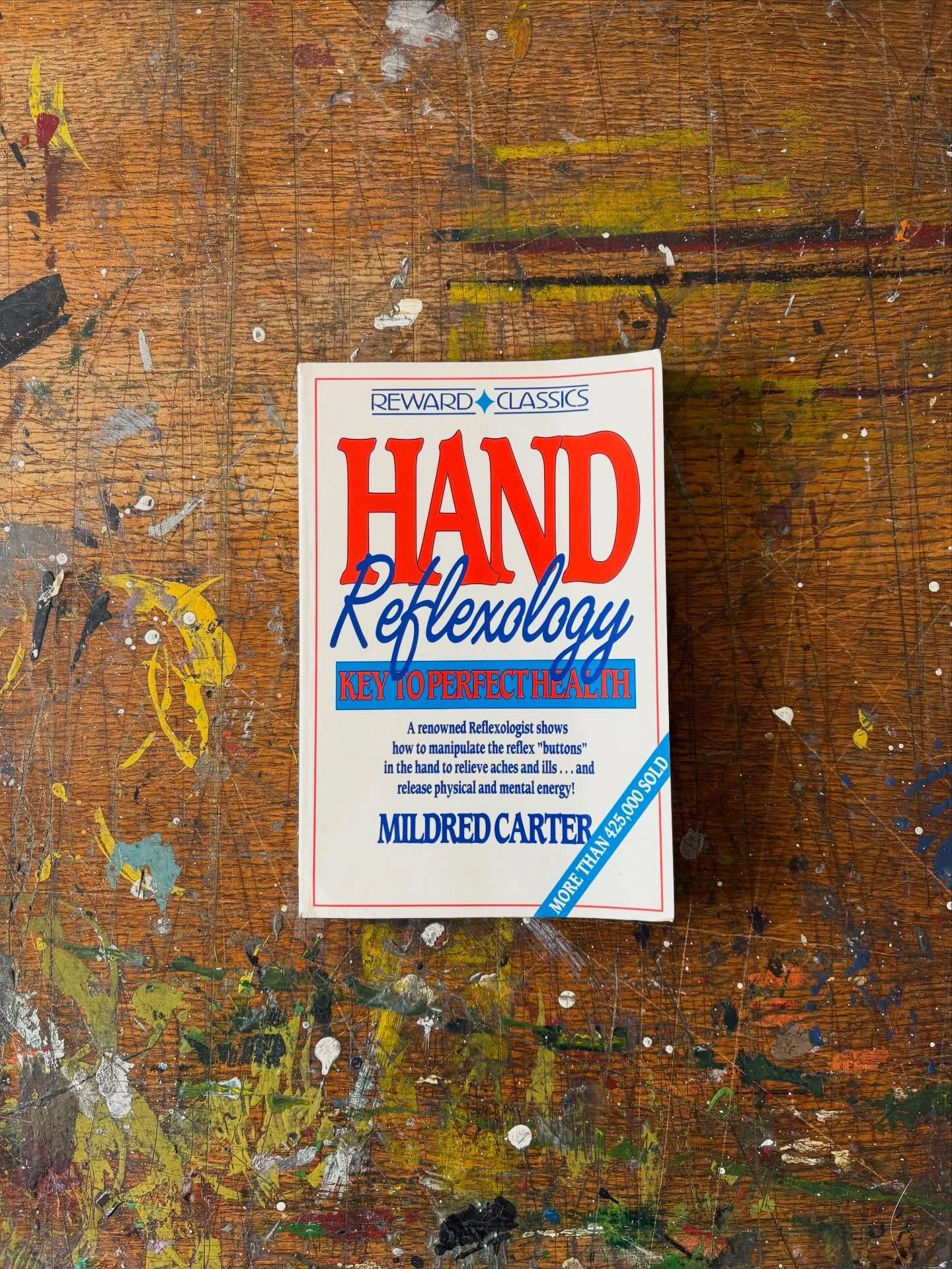I came across another reflexology book in a second hand book shop the other day, this one focused on hand reflexology and published in 1975.

I always find the philosophy and theory behind reflexology fascinating, and I love finding older books to le