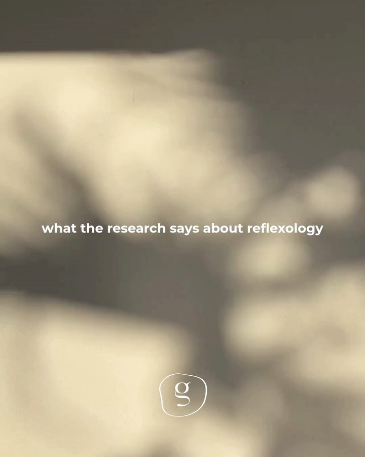 After listening to the latest @aorreflexology podcast I was inspired to dig a little deeper into the current research available for reflexology and share some interesting insights.

It is great to see such an ancient modality being more widely recogn