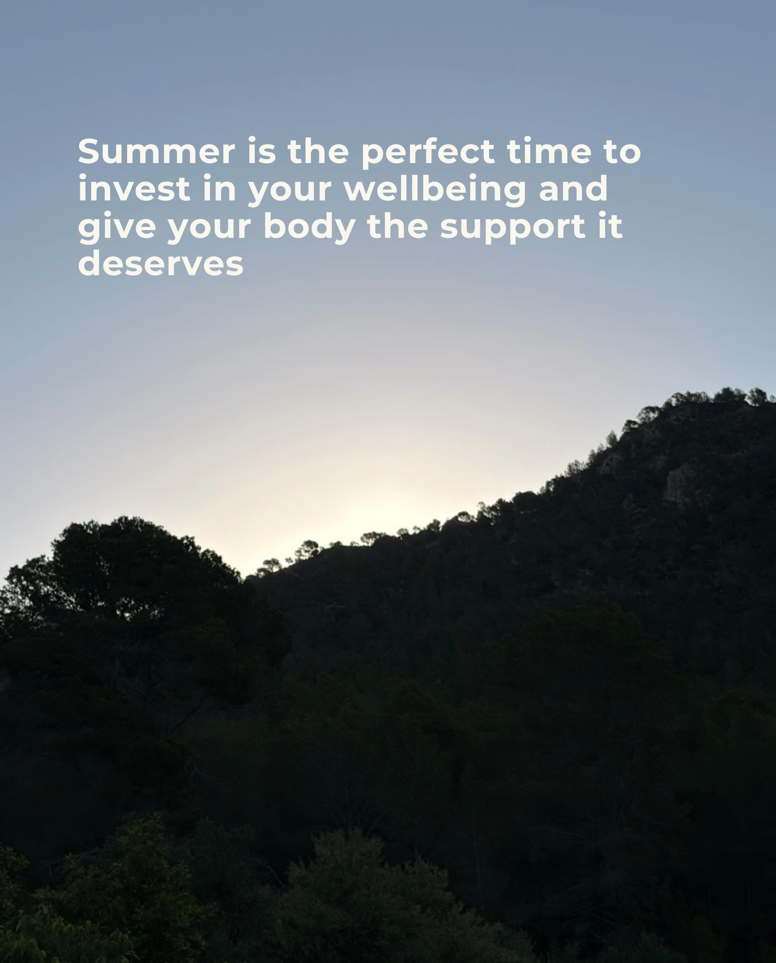 As we approach the summer solstice on 21st June, here are a few benefits of the summer treatments I have on offer to support you through the season.

Reflexology supports the nervous system, encourages lymphatic drainage and helps the body restore it