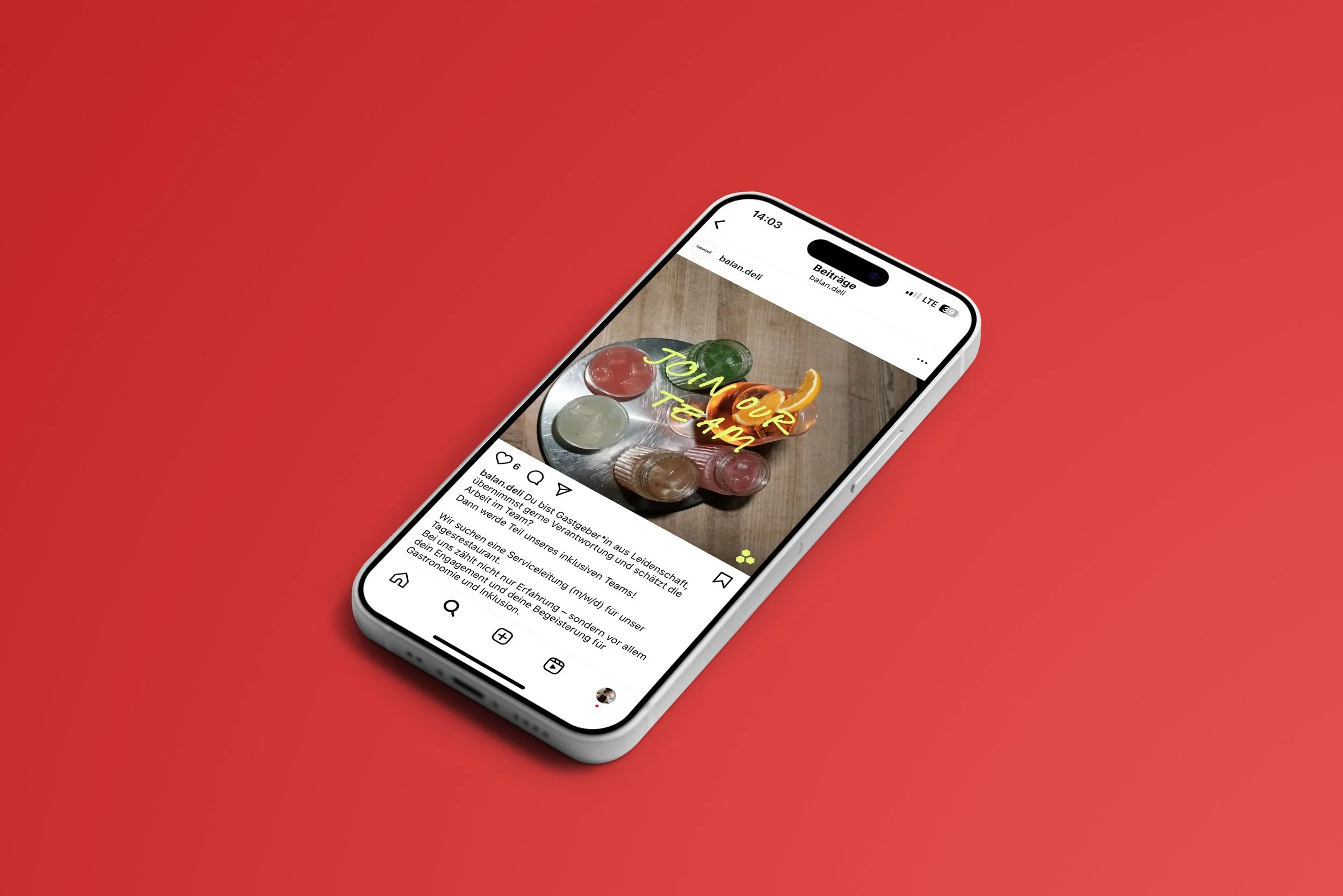 DAS BALANDELI BEKENNT FARBE