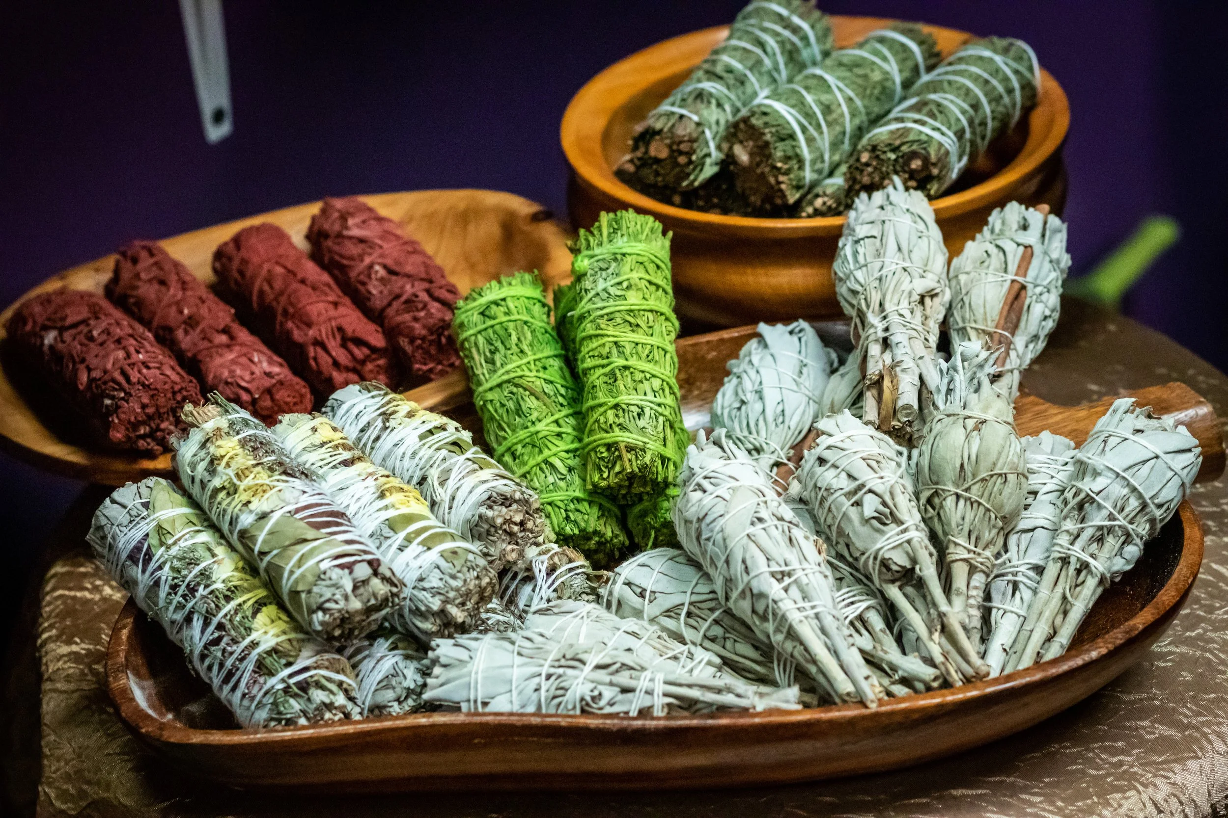 Sacred 4 Inch Smoke Cleanse Bundles for Spiritual Rituals