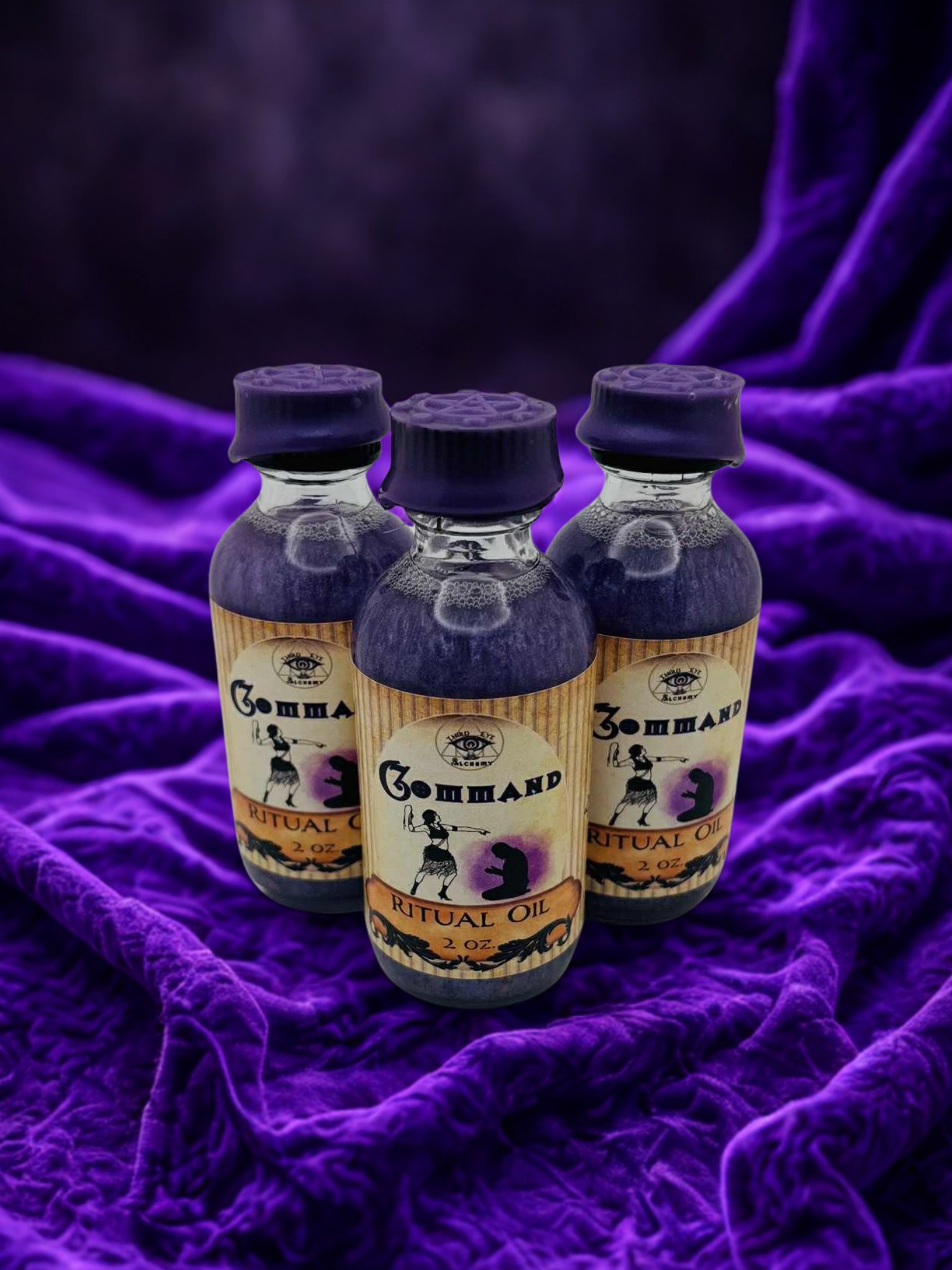 Command Ritual Oil- For Authority, Influence, and Personal Power